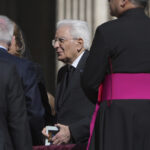 Pope Francis' Funeral, Mattarella Pays His Respects Before the Coffin
