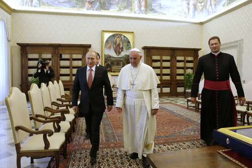 Pope, Kremlin: ‘Great mutual respect between Putin and Bergoglio’. Pope, Kremlin: ‘Great mutual respect between Putin and Bergoglio’.