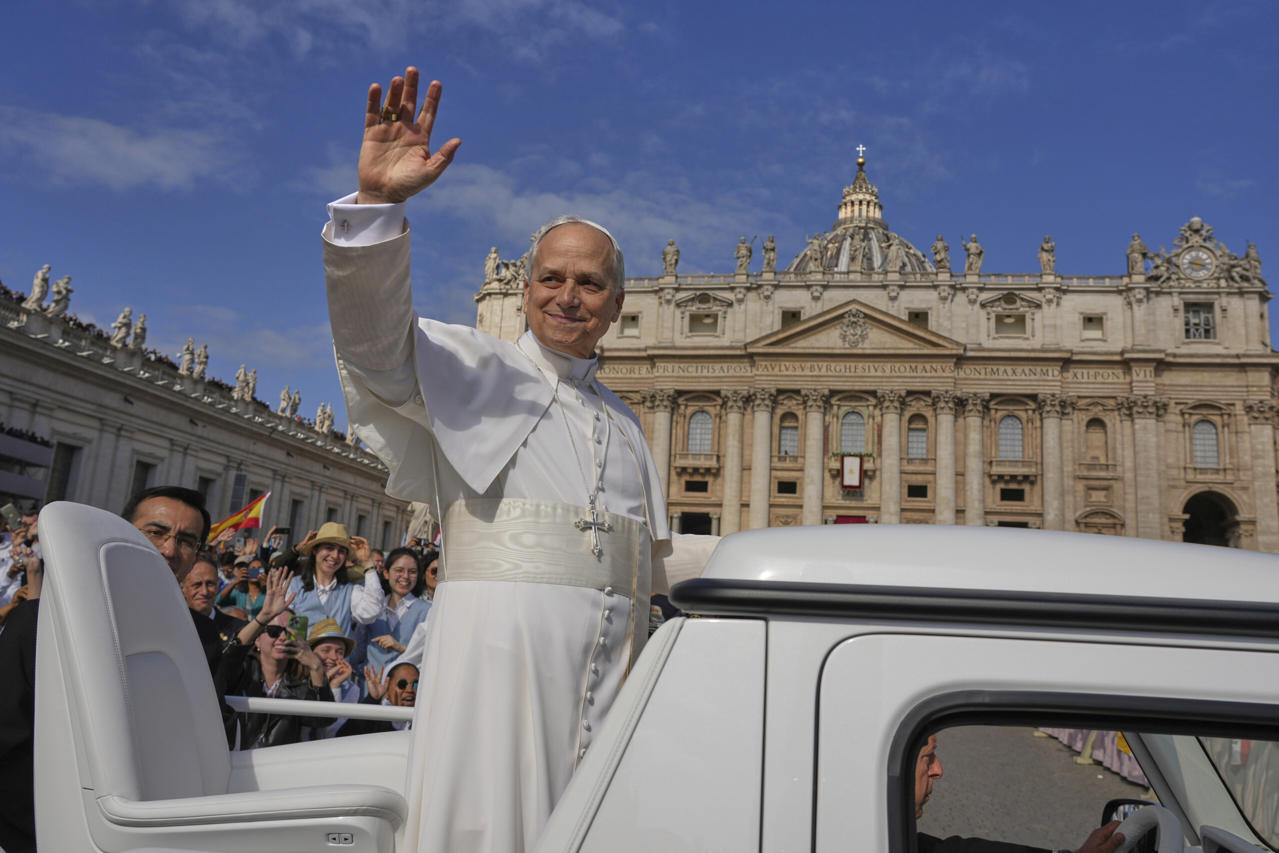 Pope Leo XIV: ‘We must bring the fire of love into the world, not the fire of weapons.’