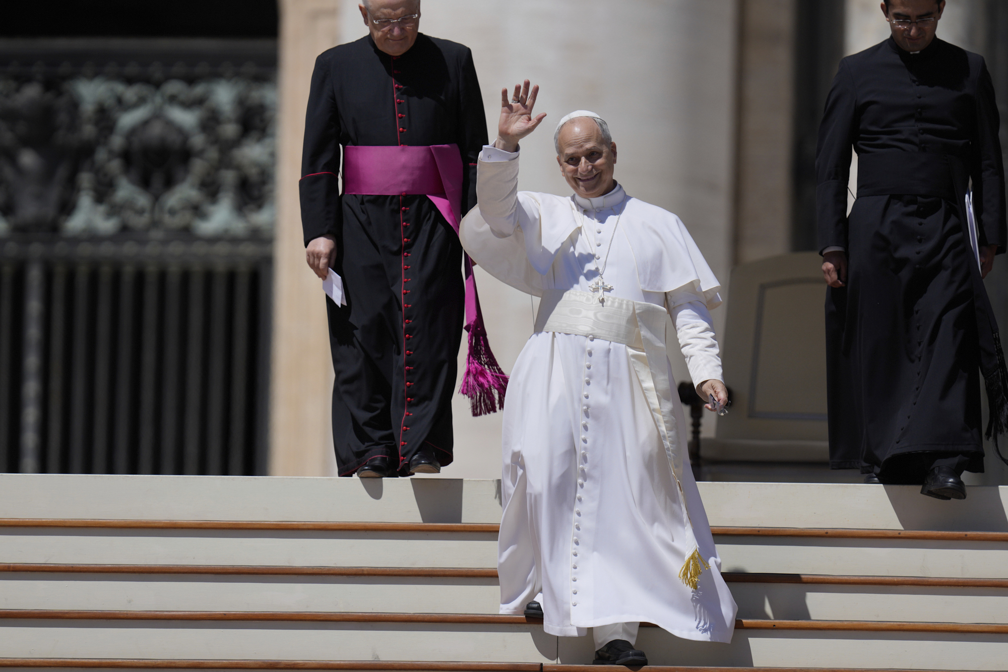 Pope Leo XIV: "Wounded Church in a wounded humanity, be credible to rebuild" Pope Leo XIV: "Wounded Church in a wounded humanity, be credible to rebuild"