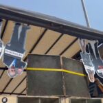 Pride, upside-down silhouettes of Trump, Rowling, Musk and Netanyahu in Rome