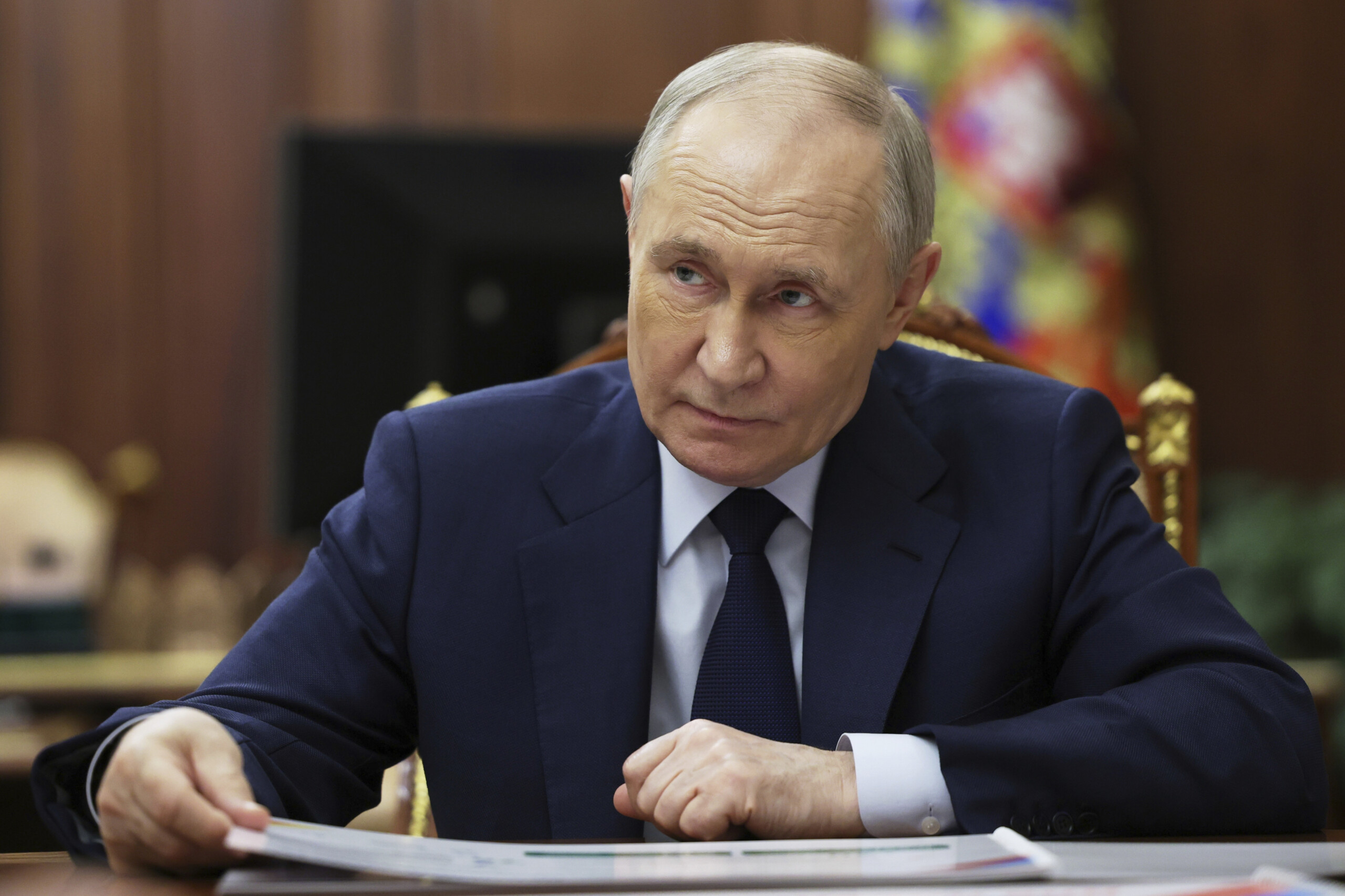 Putin: "For Ukraine, a temporary UN administration and then elections"