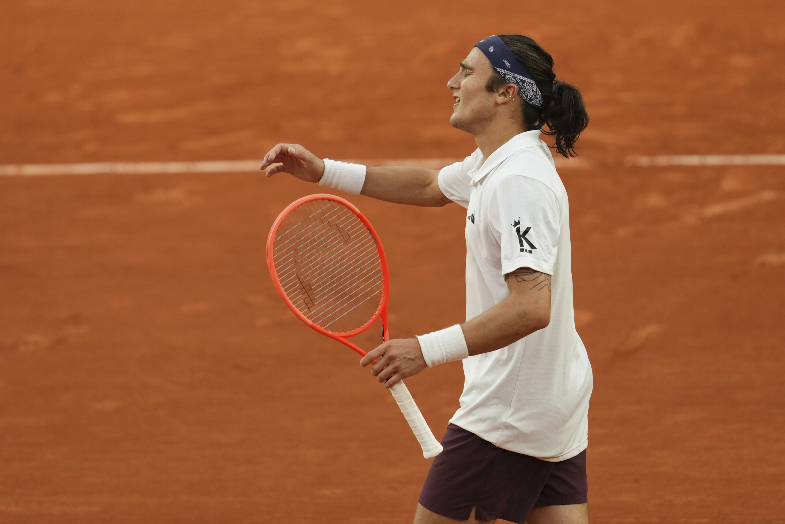 Roland Garros, Bellucci out in the first round: Draper wins in four sets