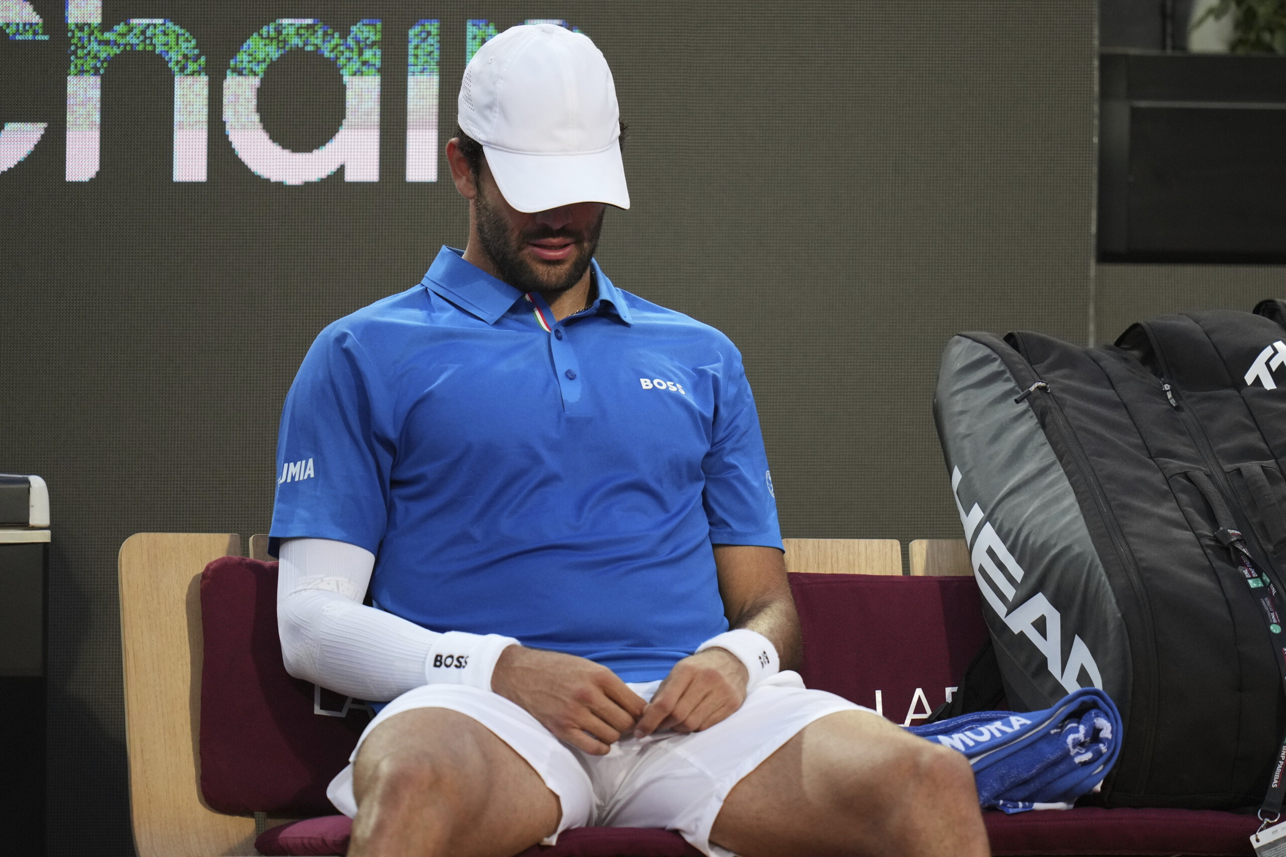 Roland Garros: Berrettini officially withdraws due to abdominal injury