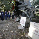 Rome, plaque in front of monument dedicated to Matteotti vandalized