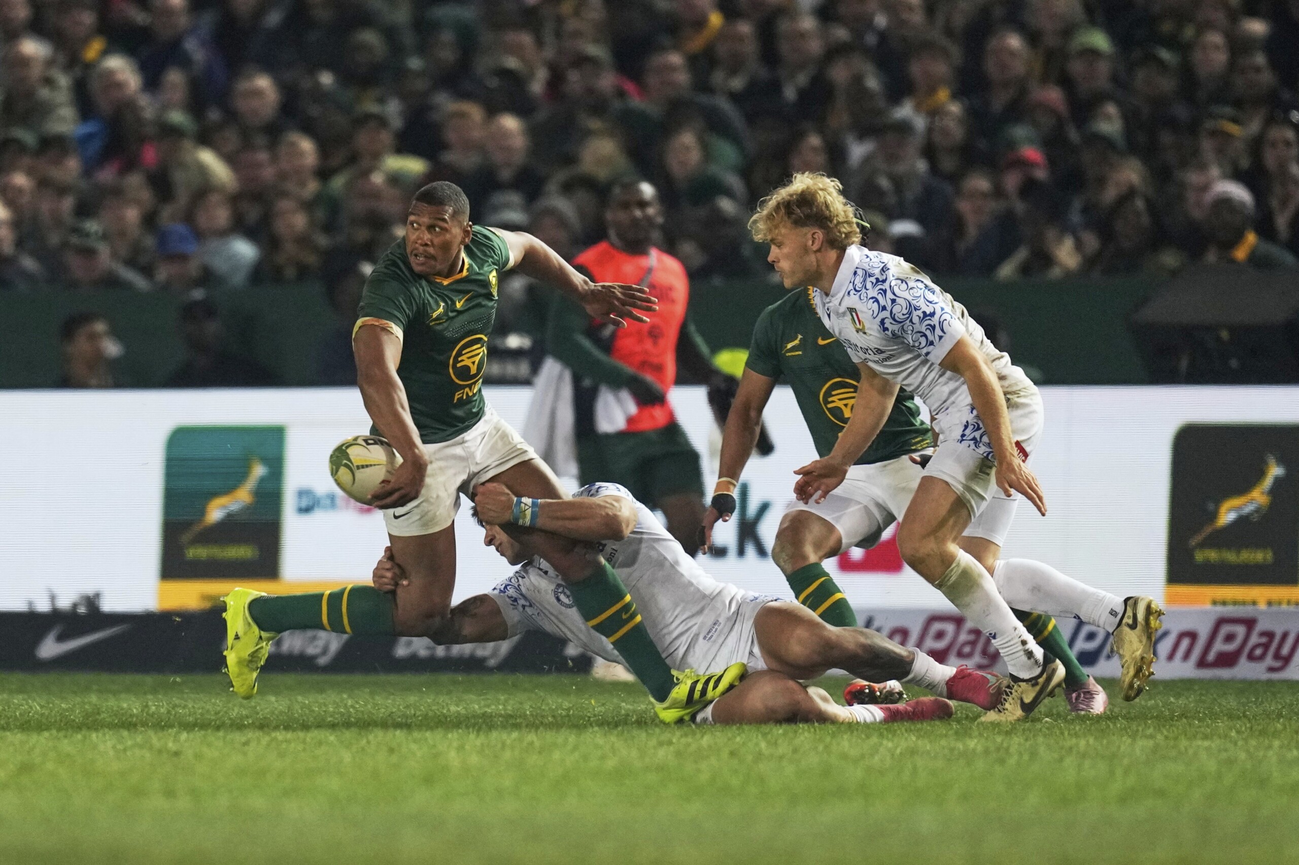 Rugby, test match: South Africa defeats Italy 42-24 in Pretoria