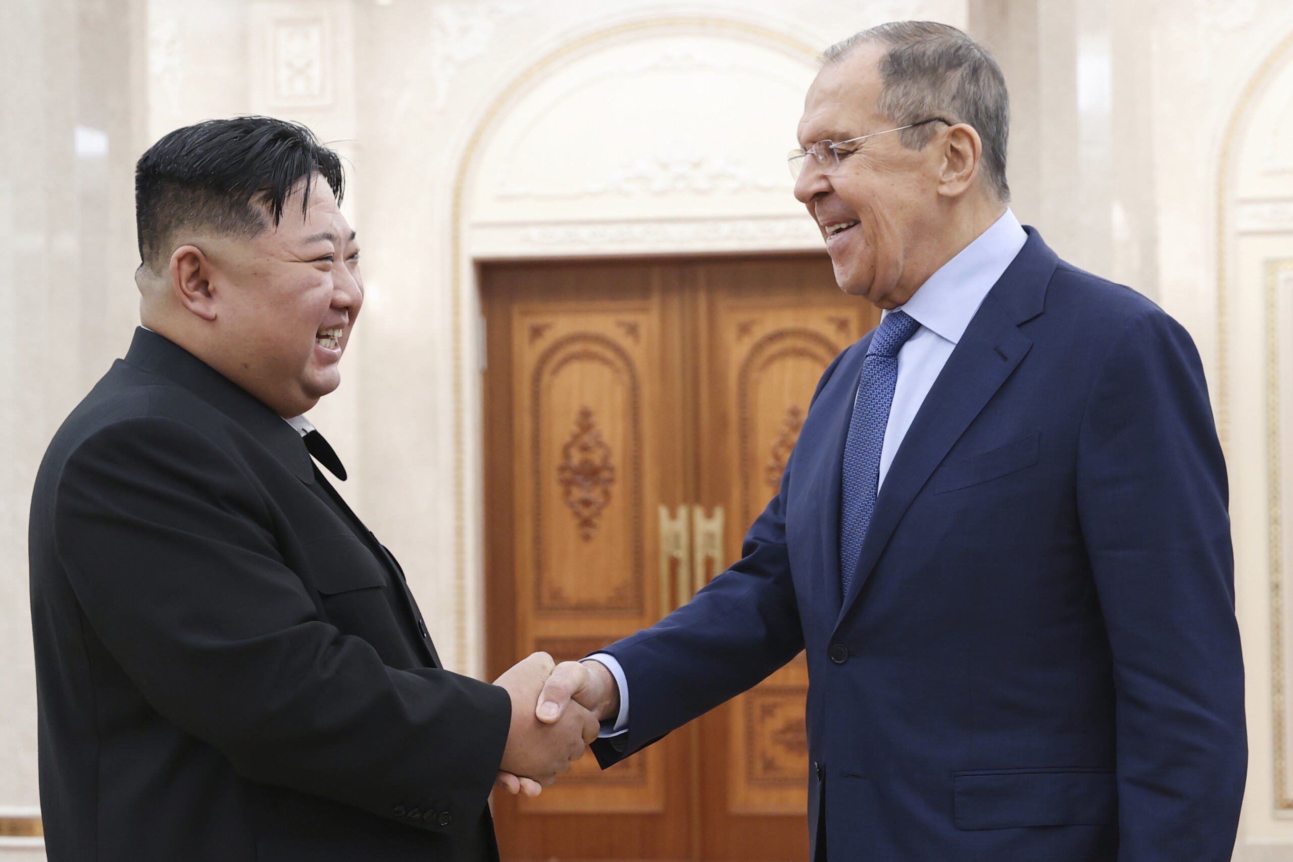 Russia: Lavrov-Kim Jong Un meeting in North Korea Russia: Lavrov-Kim Jong Un meeting in North Korea