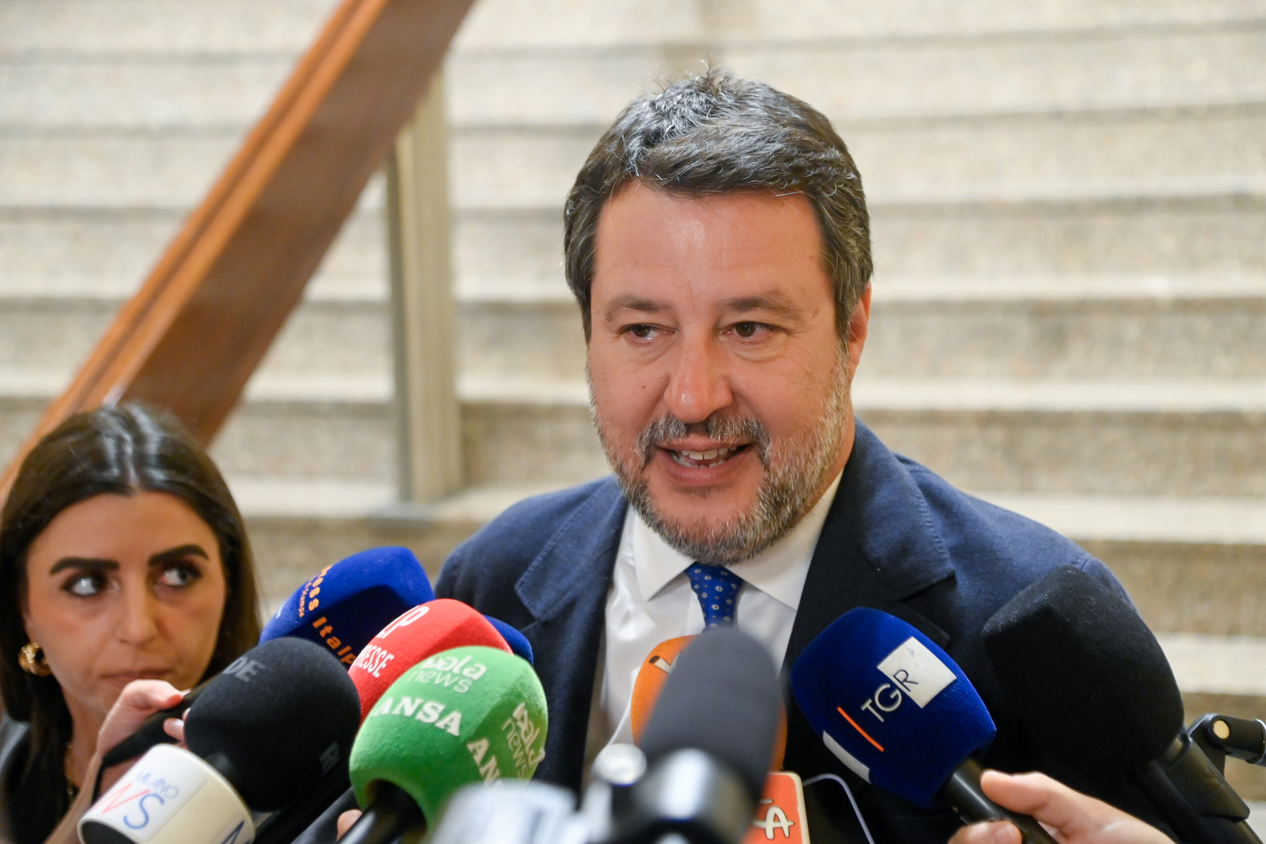 Salvini: "No comment on image of Trump dressed as the Pope"