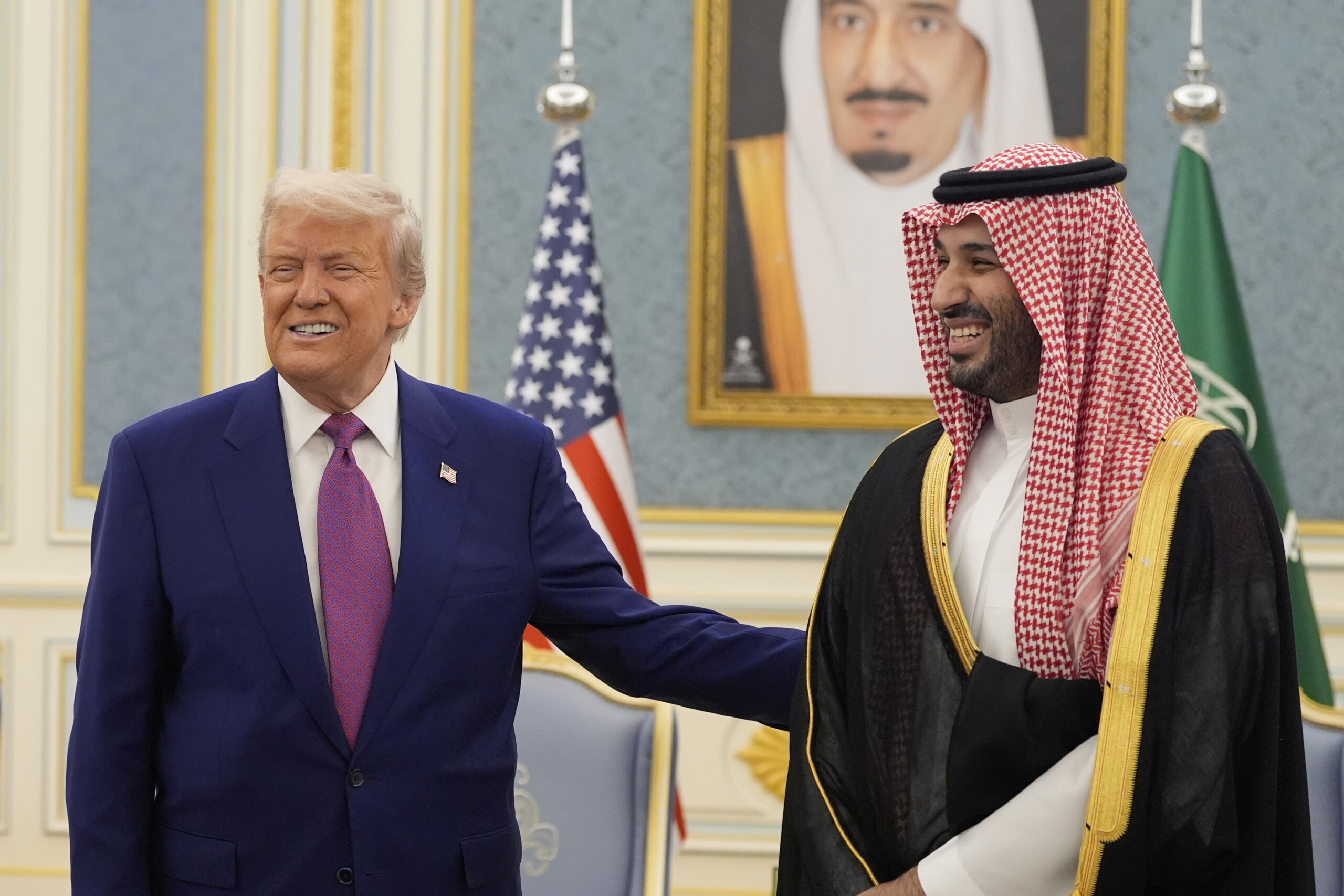 Saudi Arabia, Trump: "Bin Salman is a friend, we really like each other" Saudi Arabia, Trump: "Bin Salman is a friend, we really like each other"