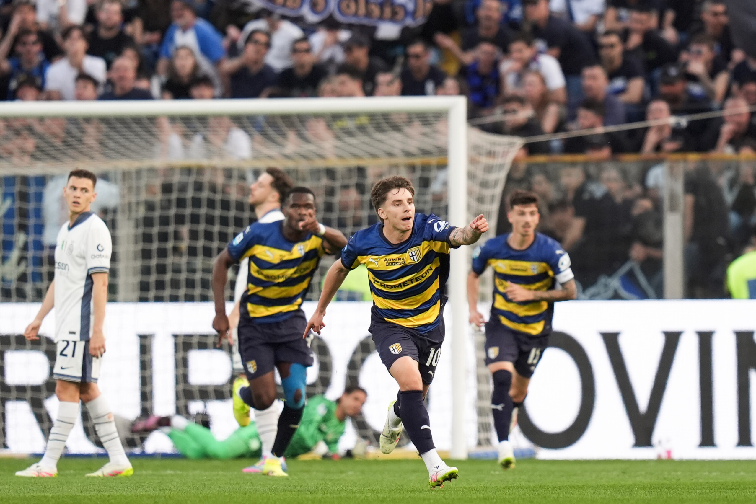Serie A, Inter stopped 2-2 by Parma
