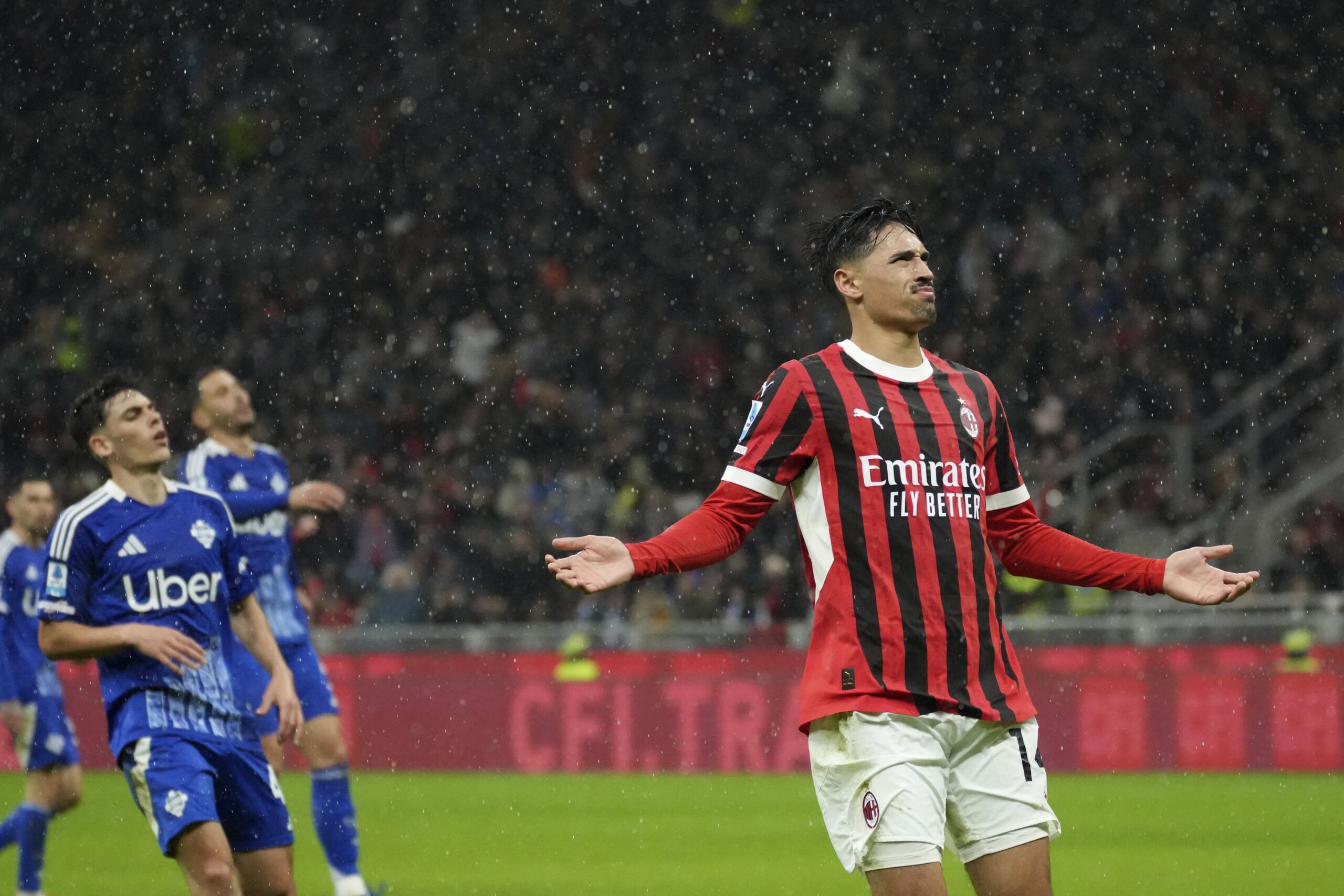 Serie A, Milan-Como 2-1: Reijnders seals the win