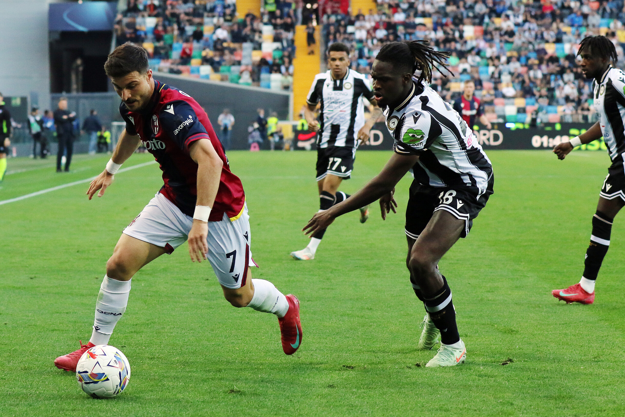 Serie A, Udinese-Bologna 0-0: Juventus remains fourth