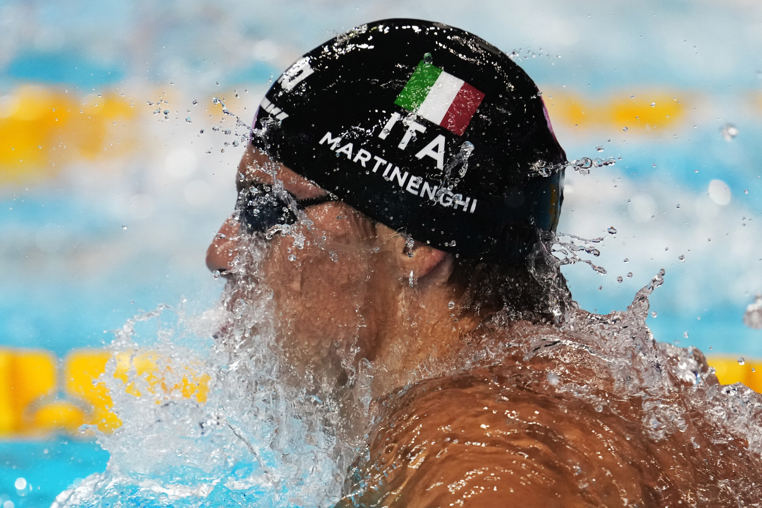 Singapore World Swimming Championships: Martinenghi wins silver in the 100m breaststroke, gold goes to China's Qin