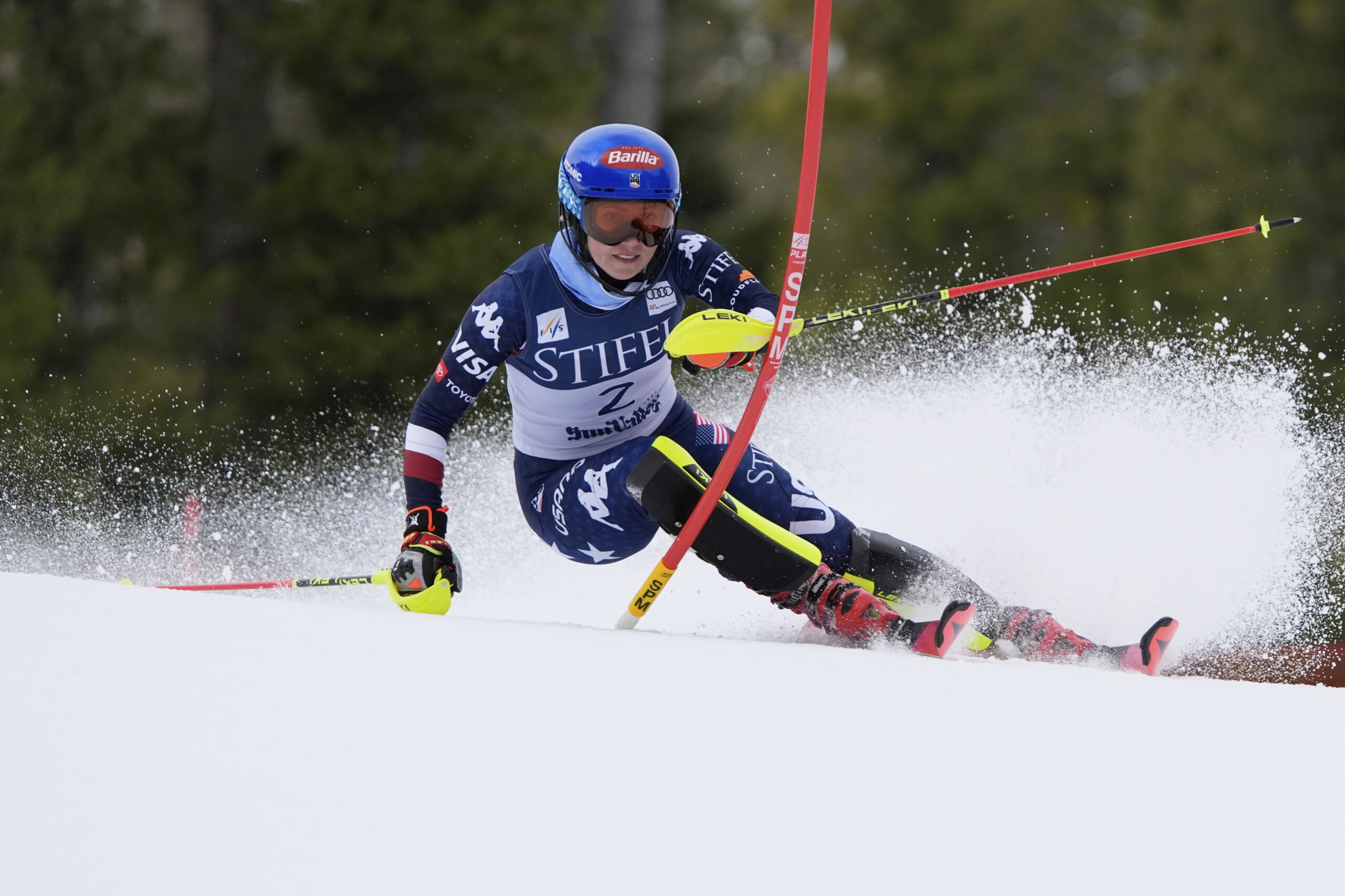 Skiing: Cdm, Shiffrin slalom Sun Valley, specialty cup to Ljutic Skiing: Cdm, Shiffrin slalom Sun Valley, specialty cup to Ljutic