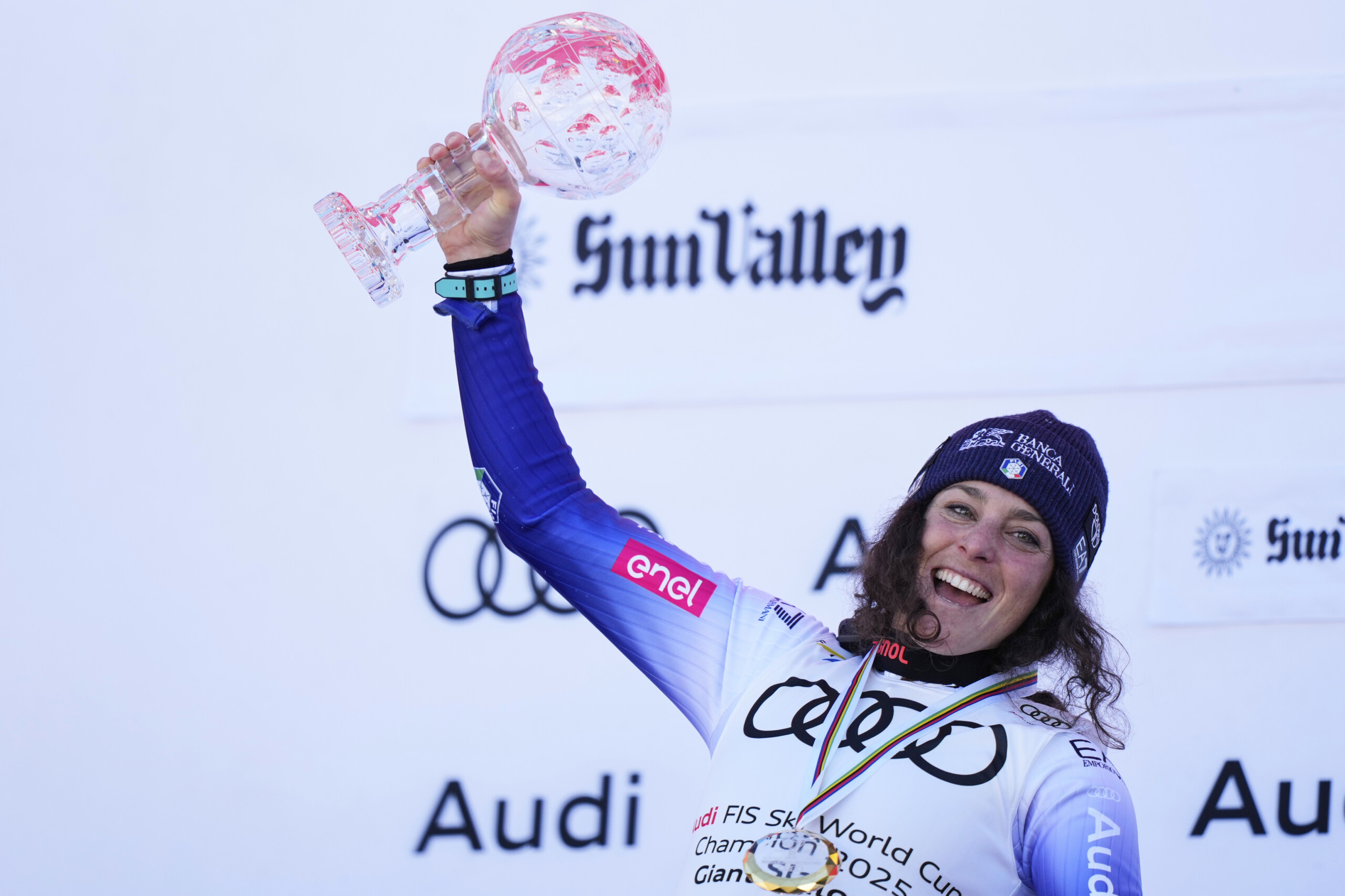 Skiing, Federica Brignone returns to Italy with the World Cup