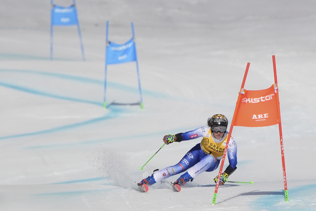 Skiing: World Cup, Brignone Wins Giant Slalom in Åre, Goggia Misses Podium Skiing: World Cup, Brignone Wins Giant Slalom in Åre, Goggia Misses Podium