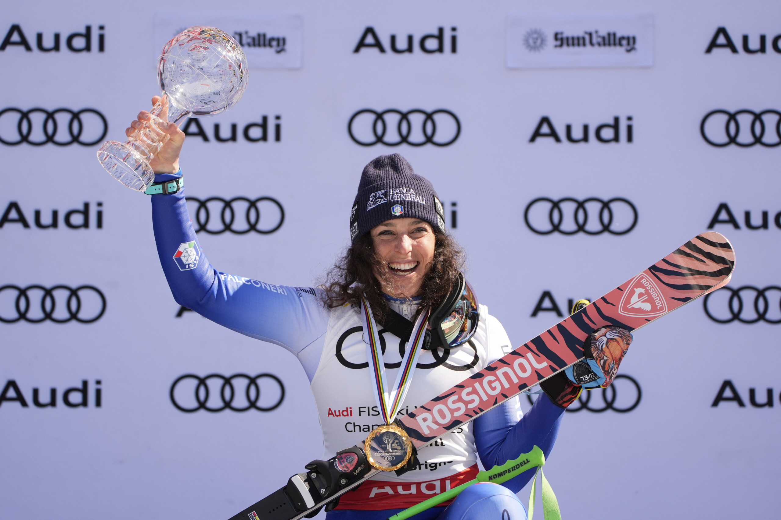 Skiing, World Cup Finals: Brignone also wins the giant slalom title