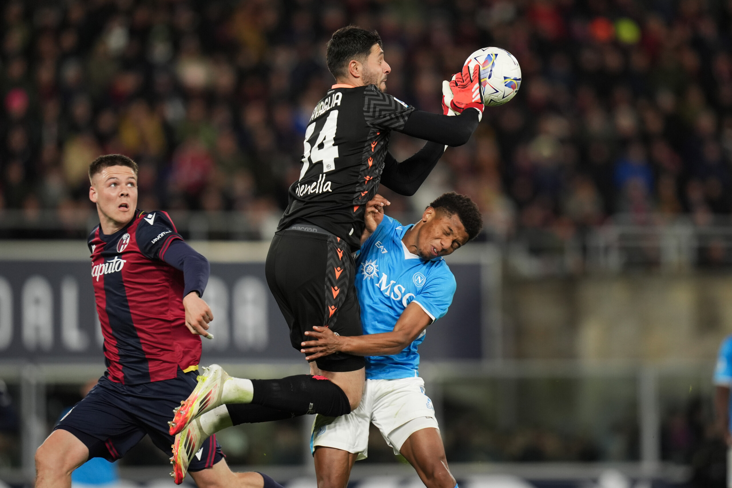 Soccer, Serie A: Bologna-Napoli 1-1 Soccer, Serie A: Bologna-Napoli 1-1