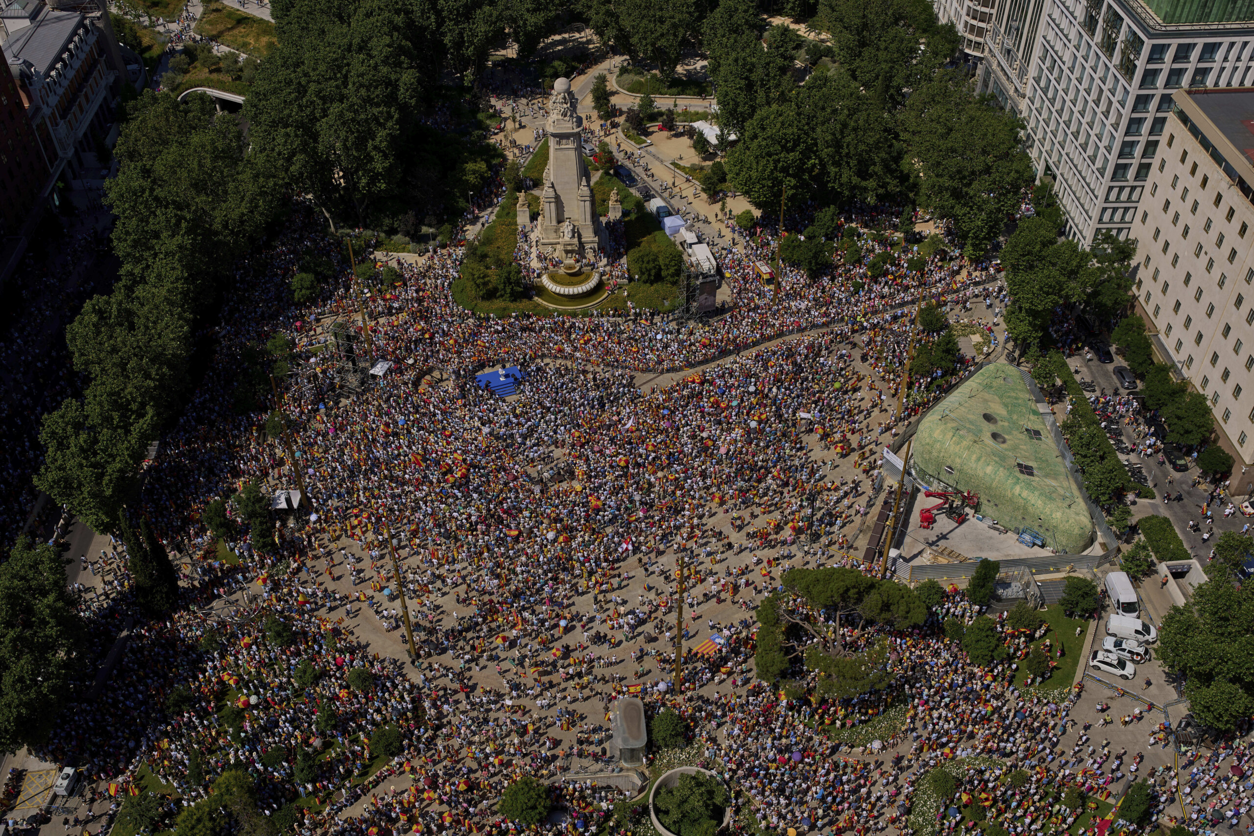 Spain: Tens of Thousands Rally in Madrid Against Sánchez Government Spain: Tens of Thousands Rally in Madrid Against Sánchez Government