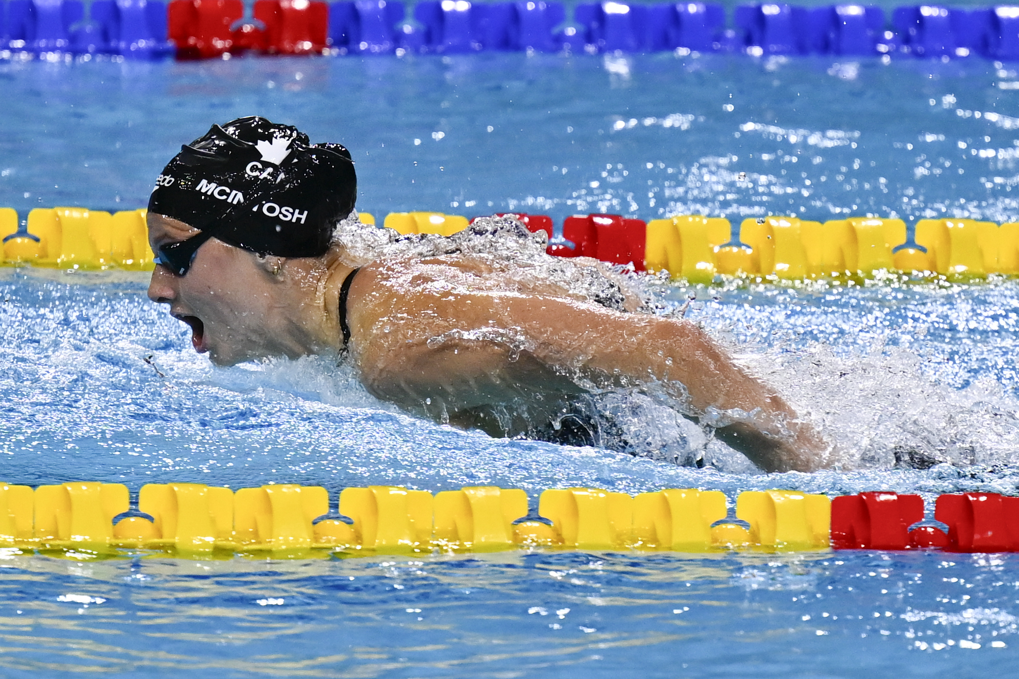 Swimming: new record for Summer McIntosh in the 400 m medley