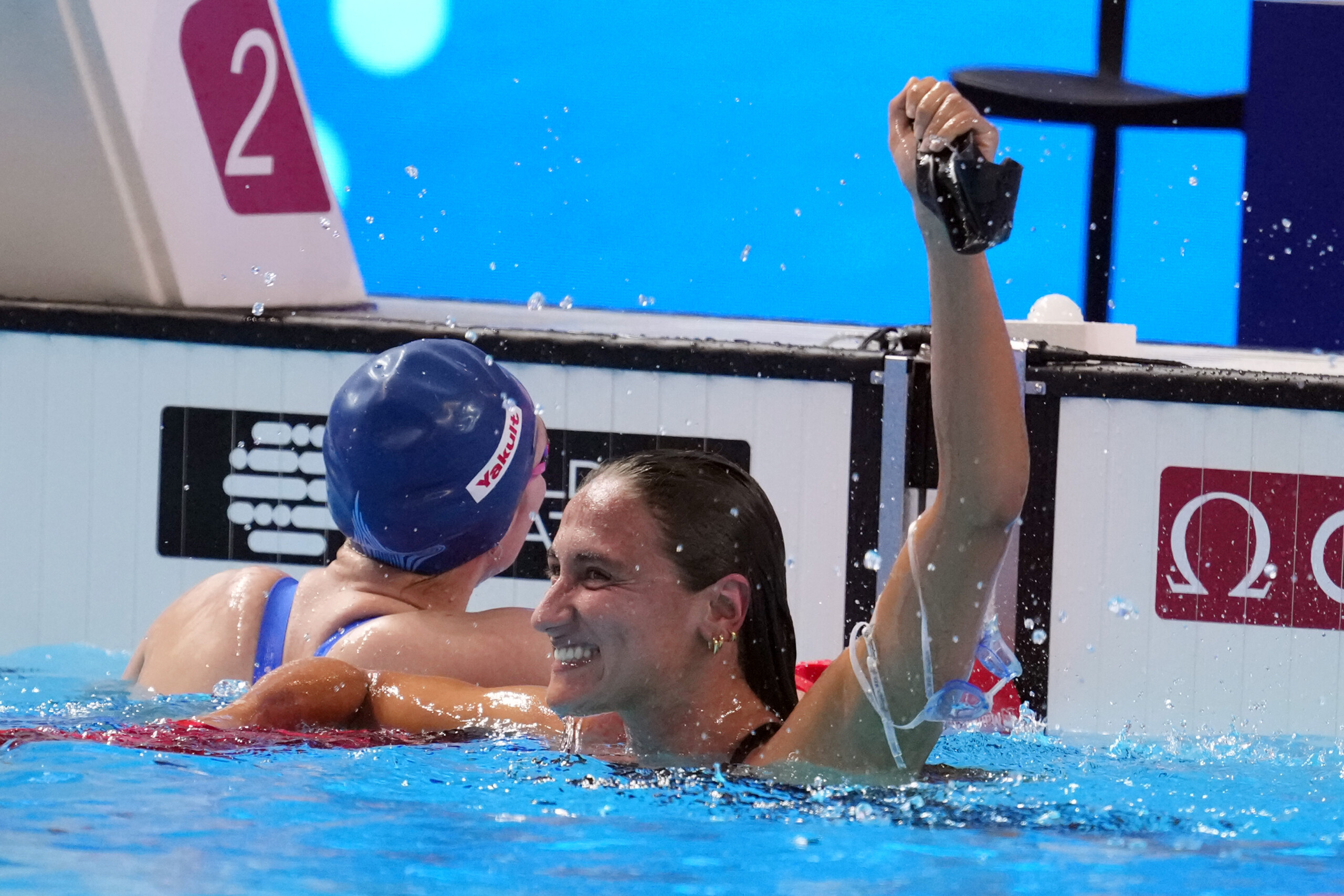 Swimming: Quadarella Wins Silver in 1500m Freestyle, Gold for Ledecky