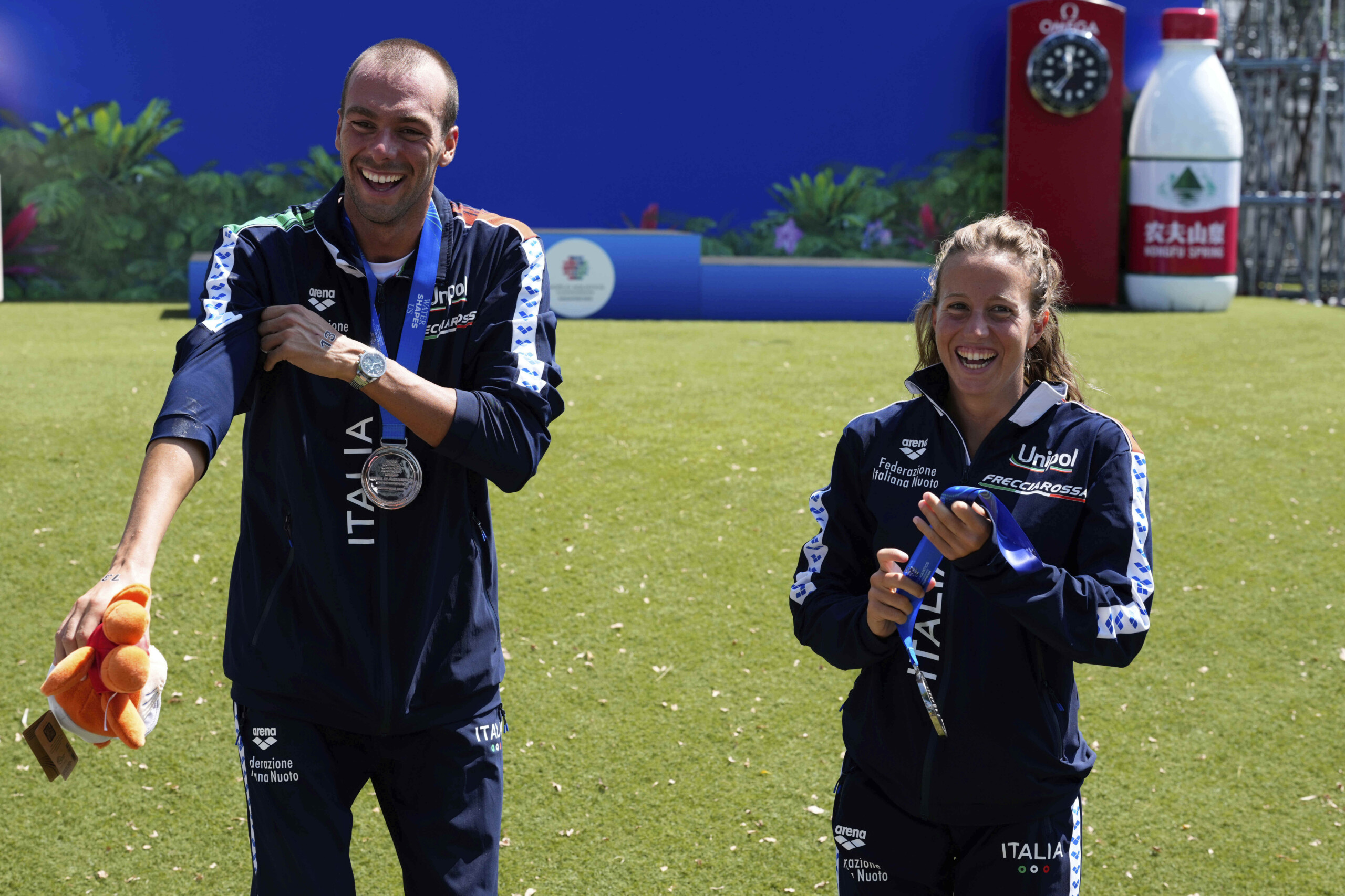 Swimming, World Championships: silver for Italy in the mixed 4×1500 relay