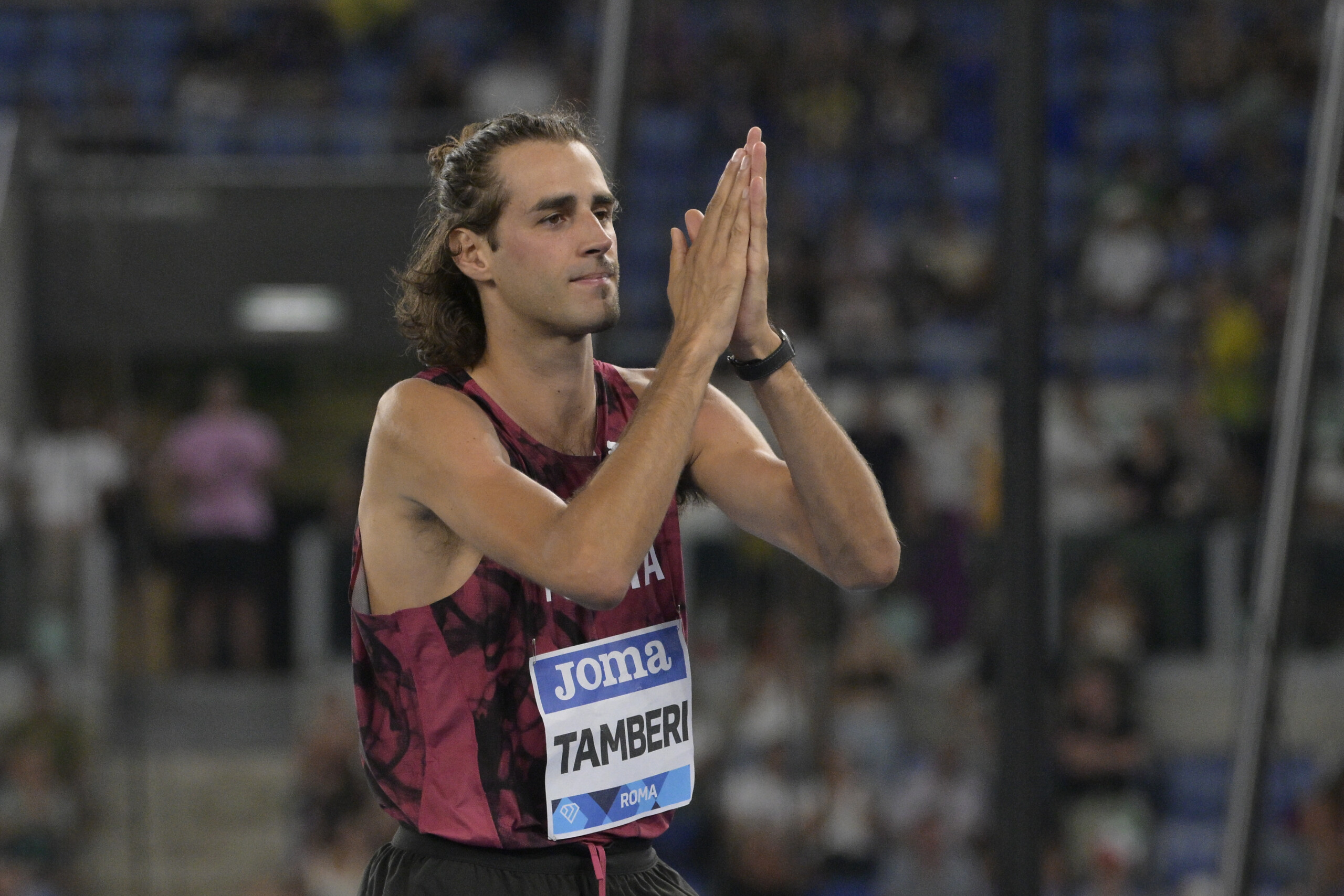 Tamberi in Ancona for a day of biomechanical tests Tamberi in Ancona for a day of biomechanical tests