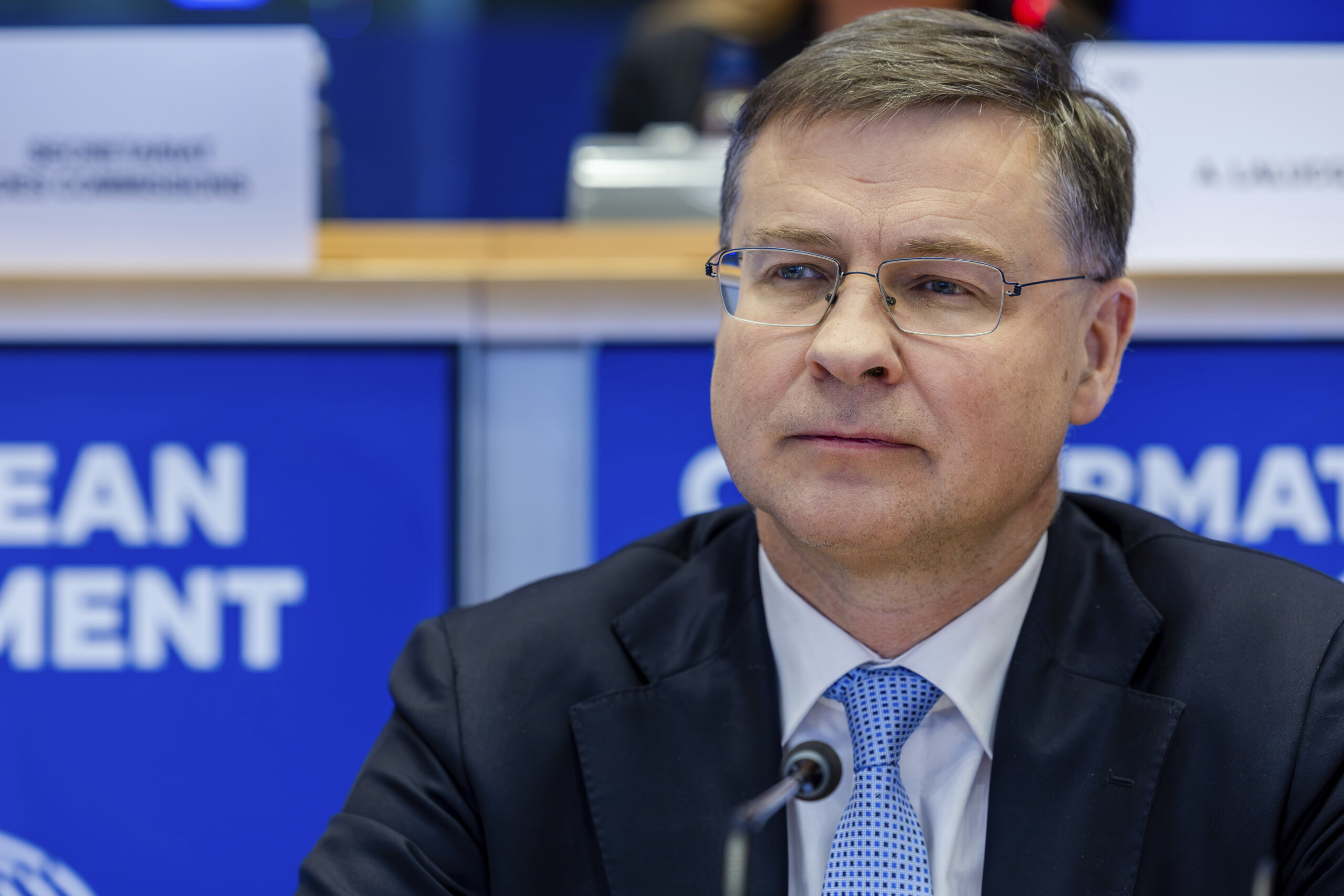 Tariffs, Dombrovskis: "Ready to cooperate, but without a signal from the US, we will defend ourselves"