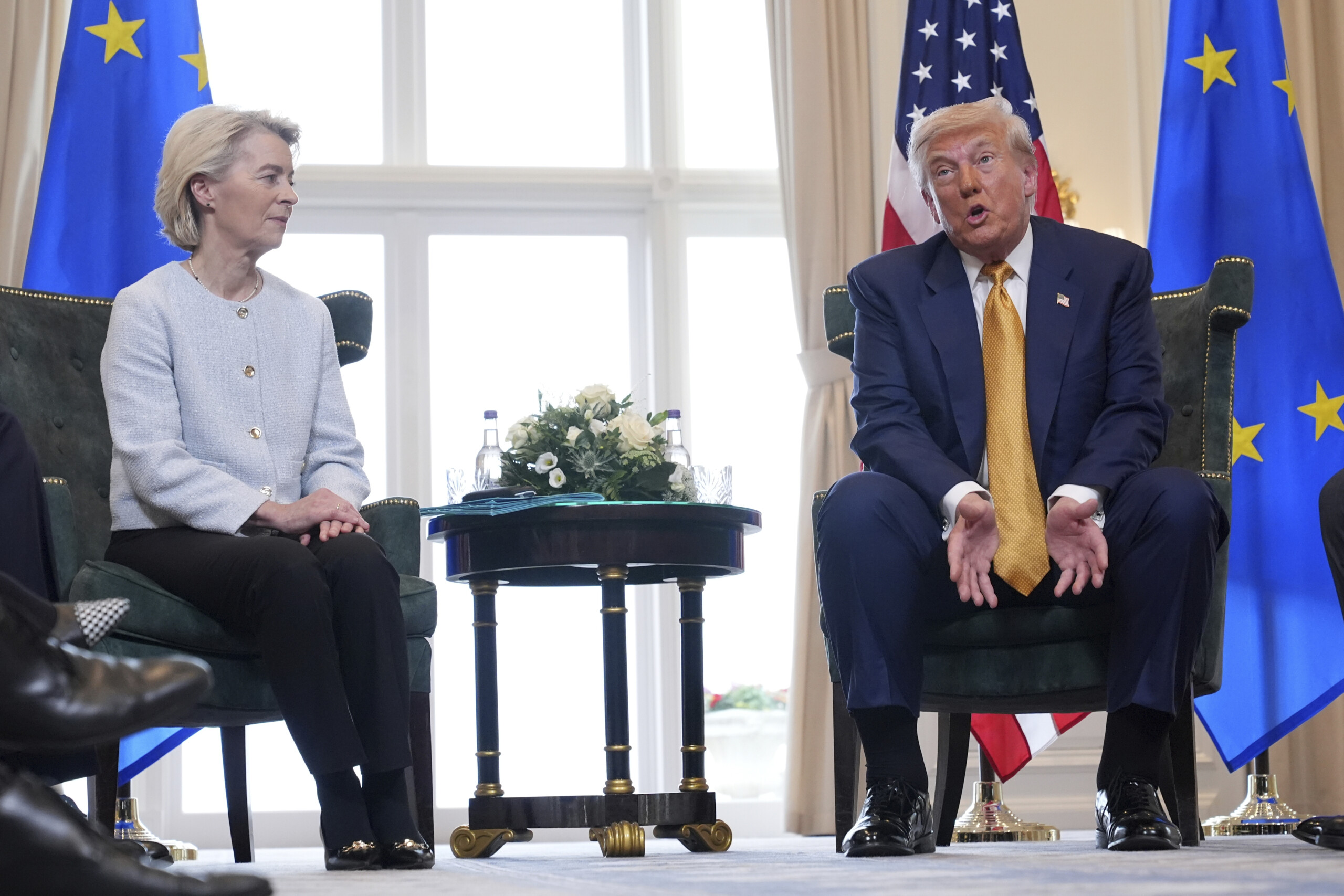 Tariffs, EU: “Joint declaration agreed with US”. 15% cap, including cars and pharmaceuticals Tariffs, EU: “Joint declaration agreed with US”. 15% cap, including cars and pharmaceuticals