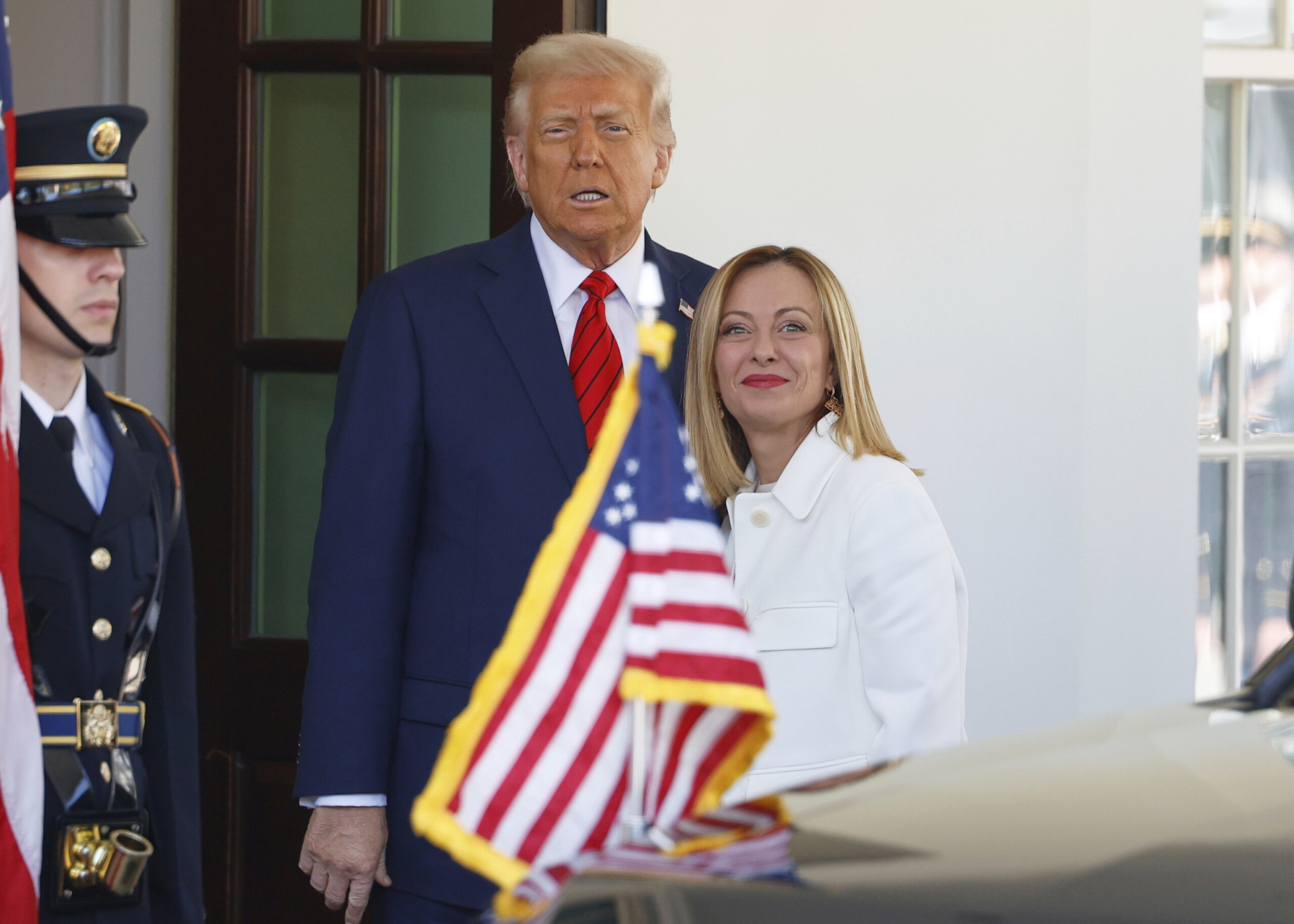 Tariffs, Meloni: "We need to find a middle ground, we can all come out of this stronger"