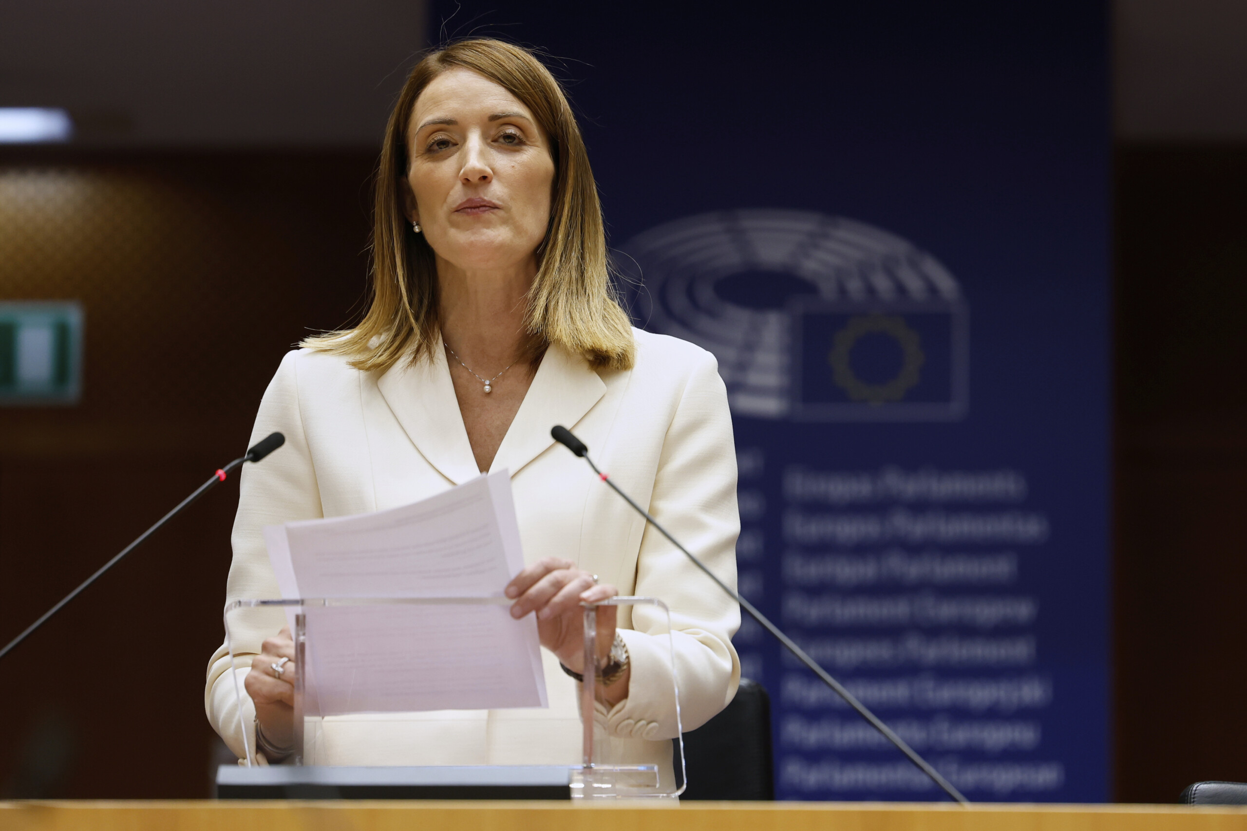 Tariffs, Metsola: ‘Talk to the US as a partner and ally, but without being naive’ Tariffs, Metsola: ‘Talk to the US as a partner and ally, but without being naive’
