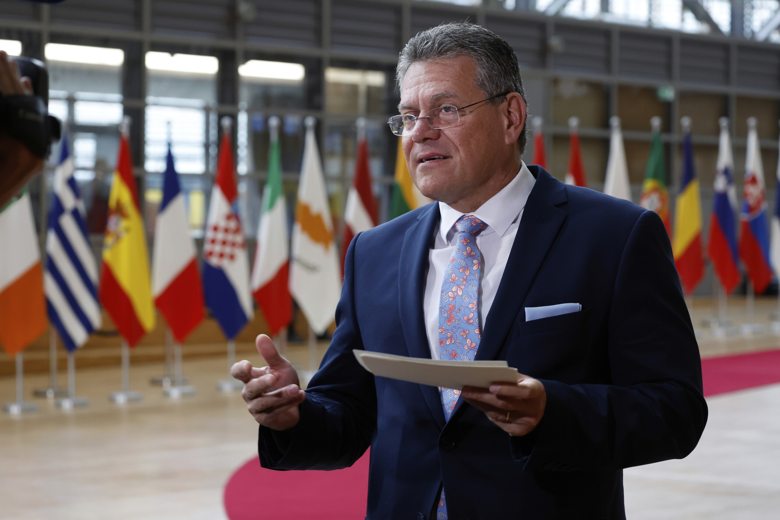 Tariffs, Sefcovic meets Greer: "Constructive meeting, moving in the right direction" Tariffs, Sefcovic meets Greer: "Constructive meeting, moving in the right direction"