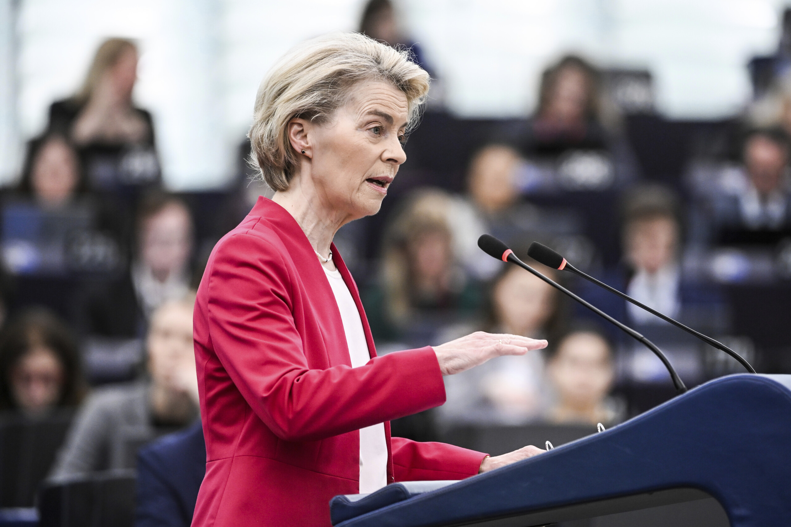 Tariffs, von der Leyen: "Dialogue with the U.S., we want results through negotiation"