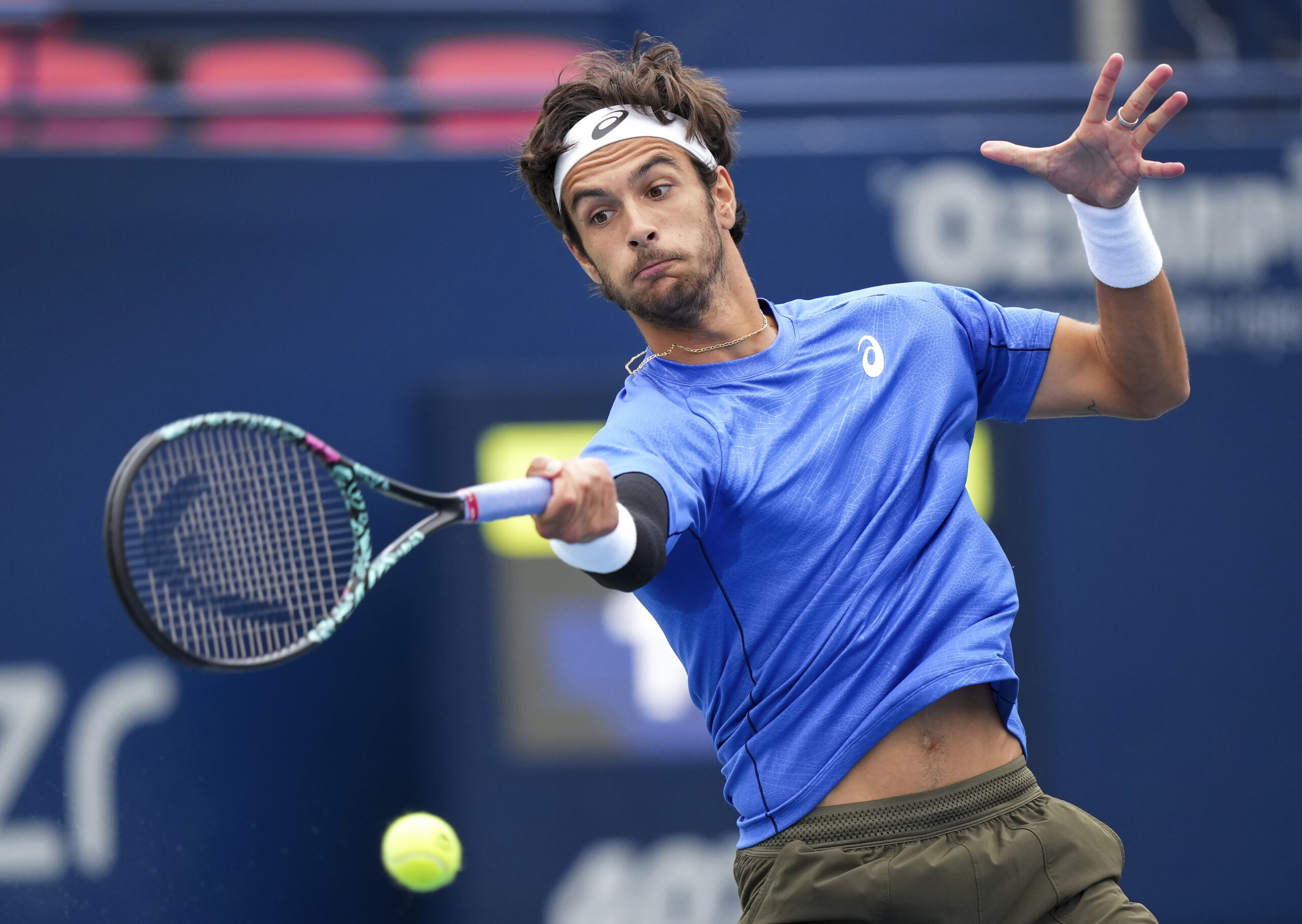 Tennis, ATP Cincinnati: Musetti exits in the second round, Bonzi wins in three sets