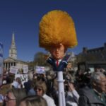 Thousands take to the streets across the US against Trump and Musk
