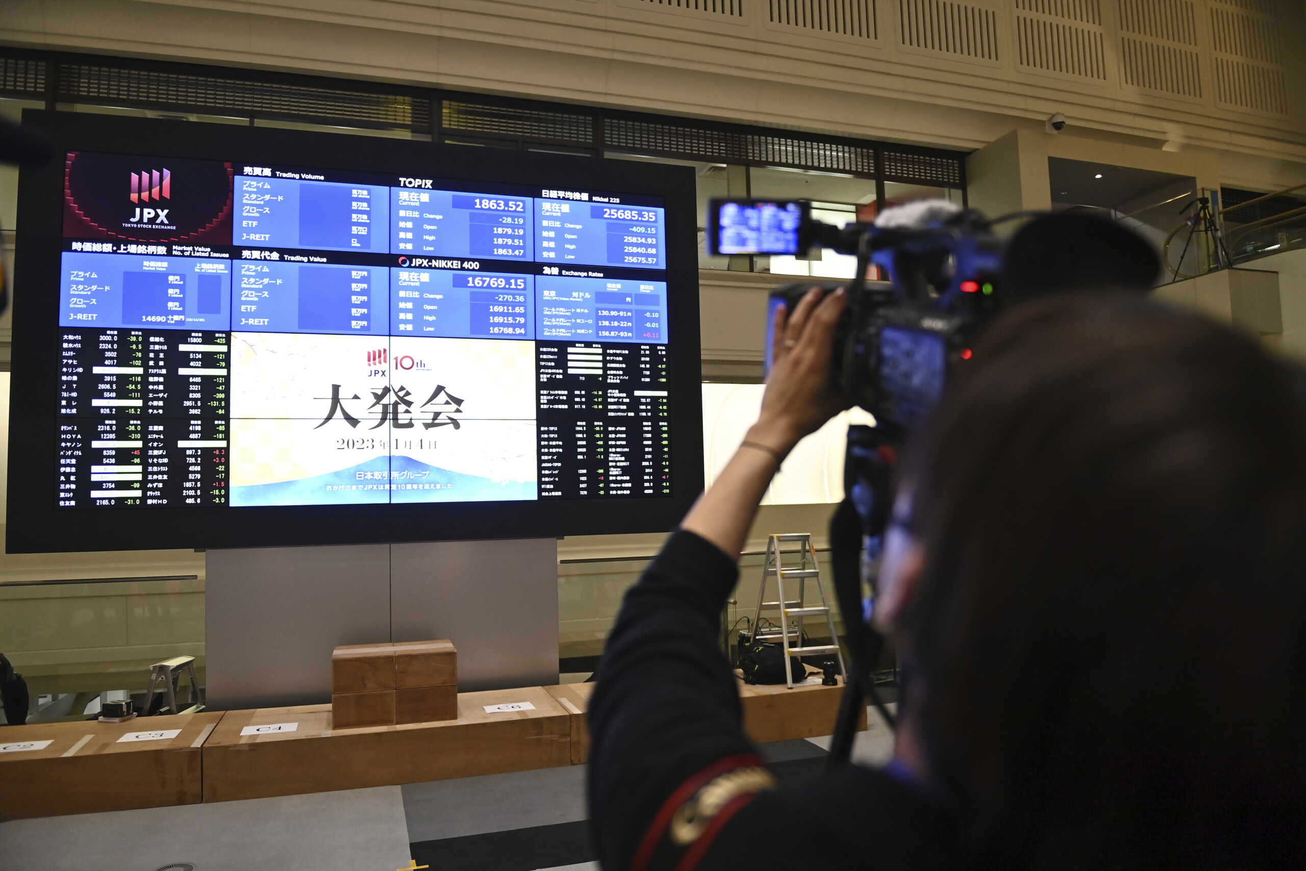 Tokyo Stock Exchange Opens Higher, Nikkei +6.5% Tokyo Stock Exchange Opens Higher, Nikkei +6.5%