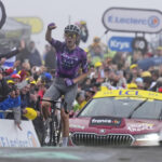 Tour de France: O'Connor wins Stage 18, Pogacar still in yellow