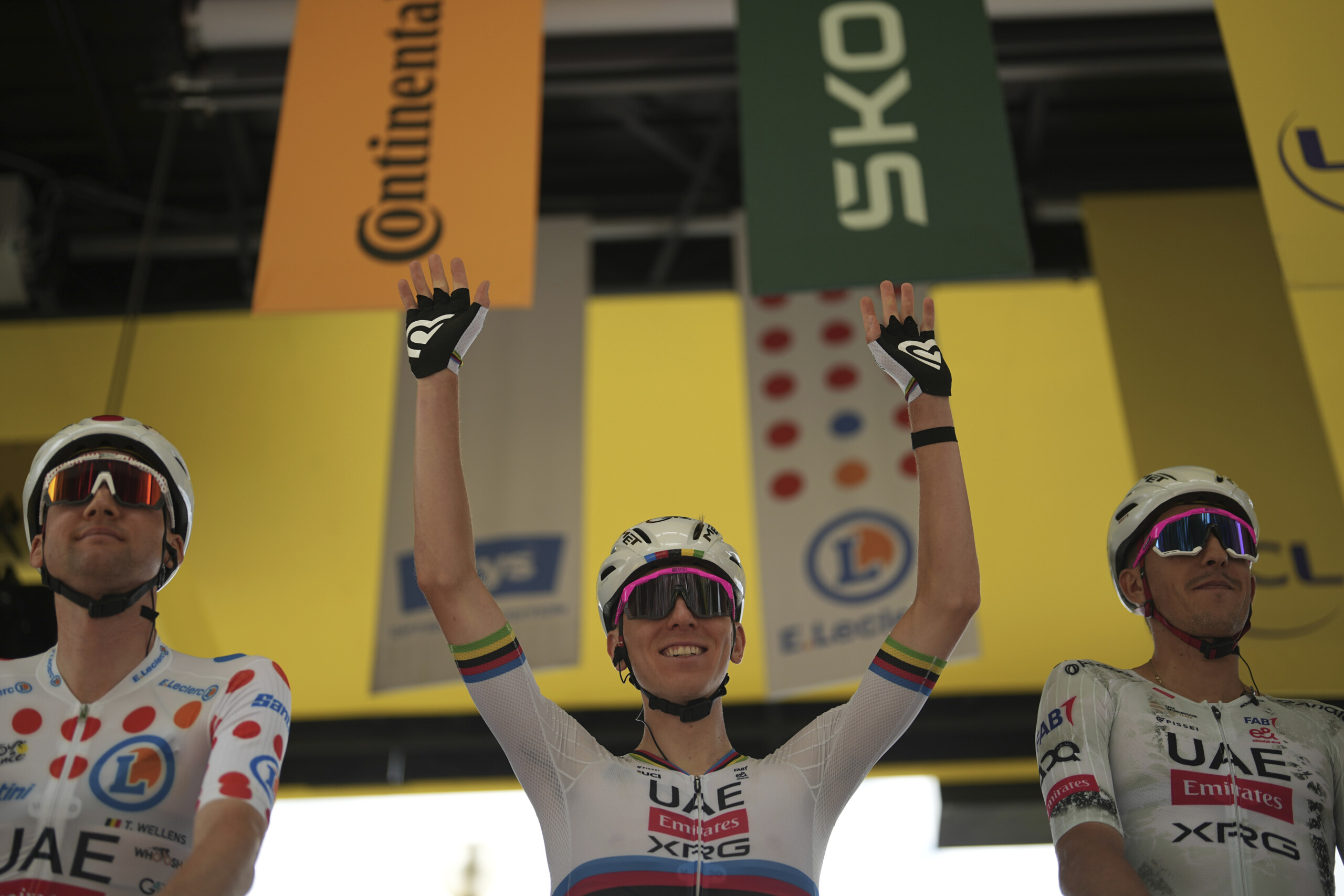 Tour de France, Pogacar wins stage 4: Van der Poel retains yellow jersey Tour de France, Pogacar wins stage 4: Van der Poel retains yellow jersey
