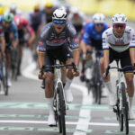 Tour de France: Van der Poel wins second stage and claims the yellow jersey