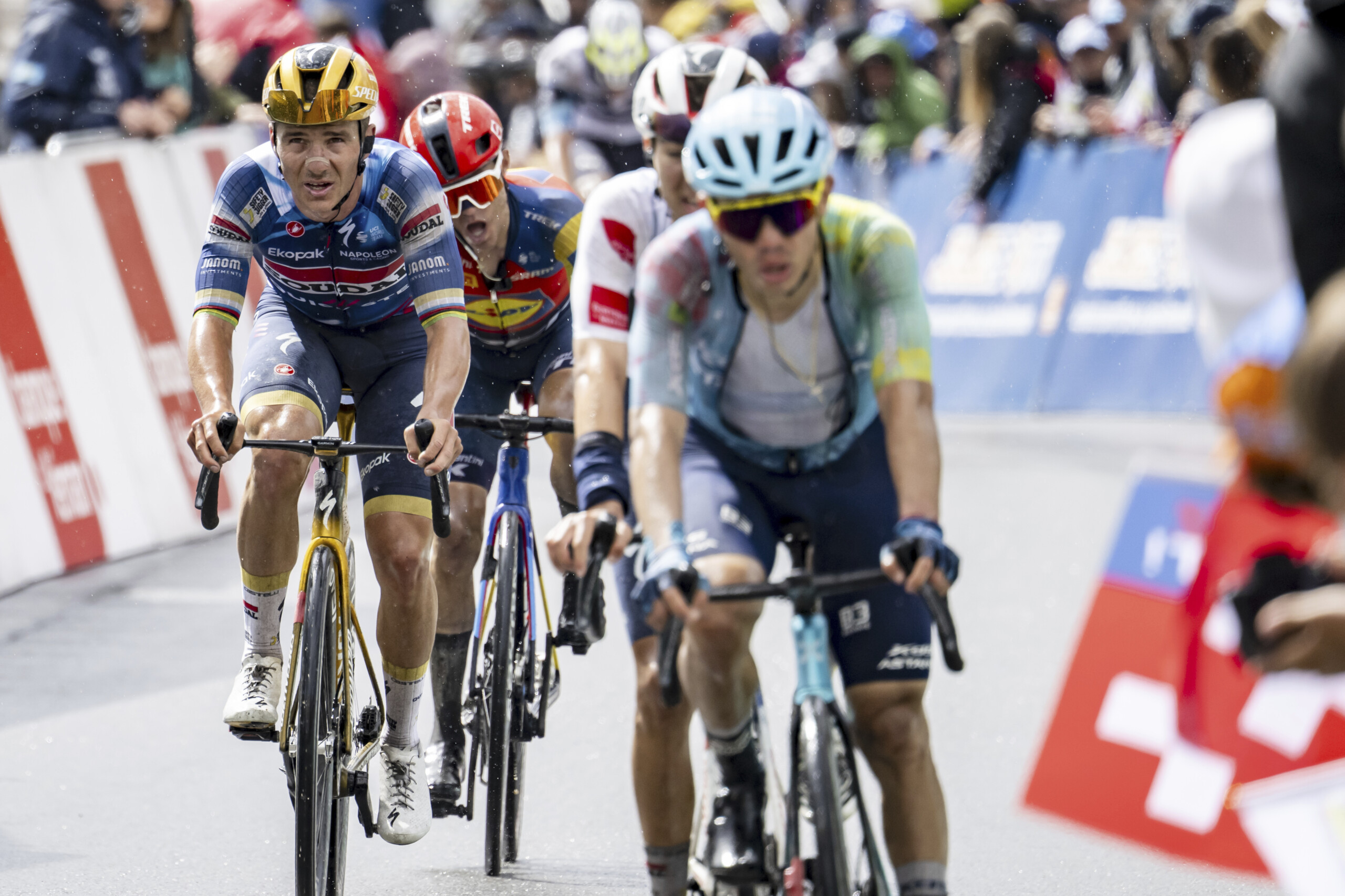 Tour de Romandie, Evenepoel wins final time trial: overall victory goes to Joao Almeida