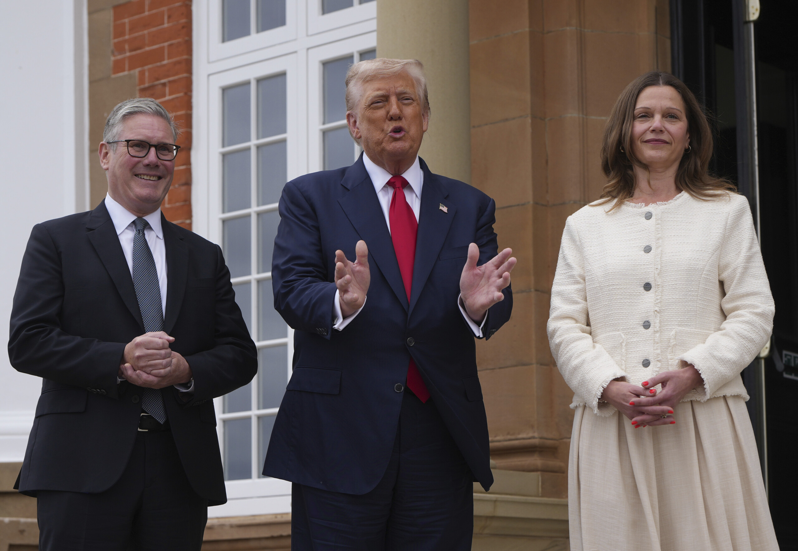 Trump: "I’m not taking a stance on recognition of Palestine"
