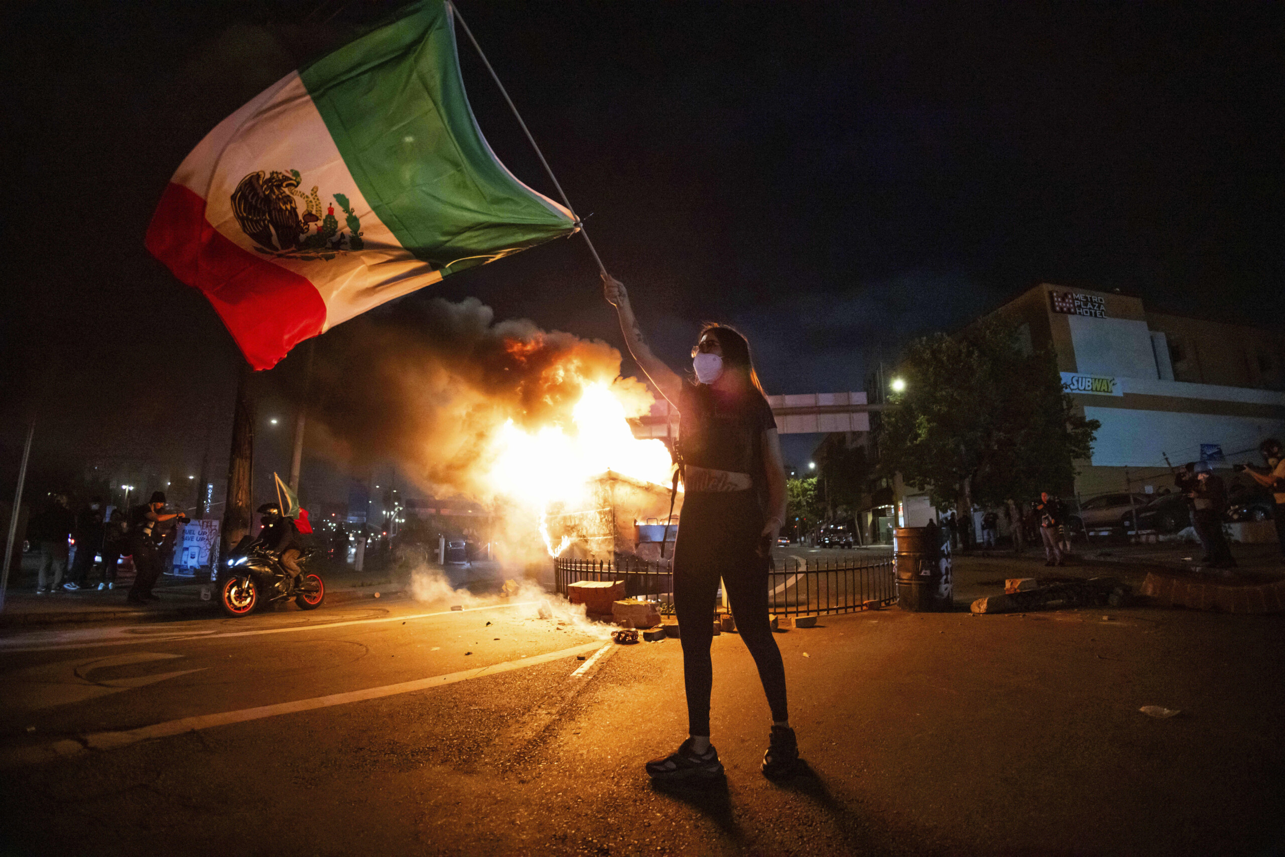 Trump: ‘Those responsible for the violence in Los Angeles are rioters’