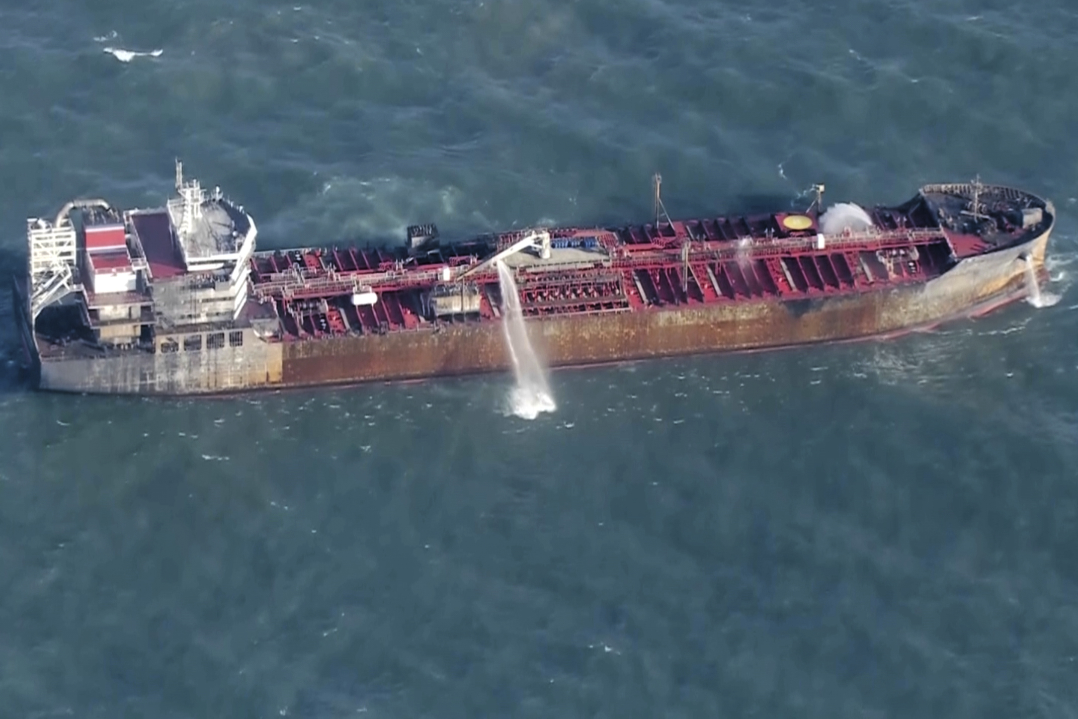UK, North Sea collision: cargo ship was not carrying sodium cyanide