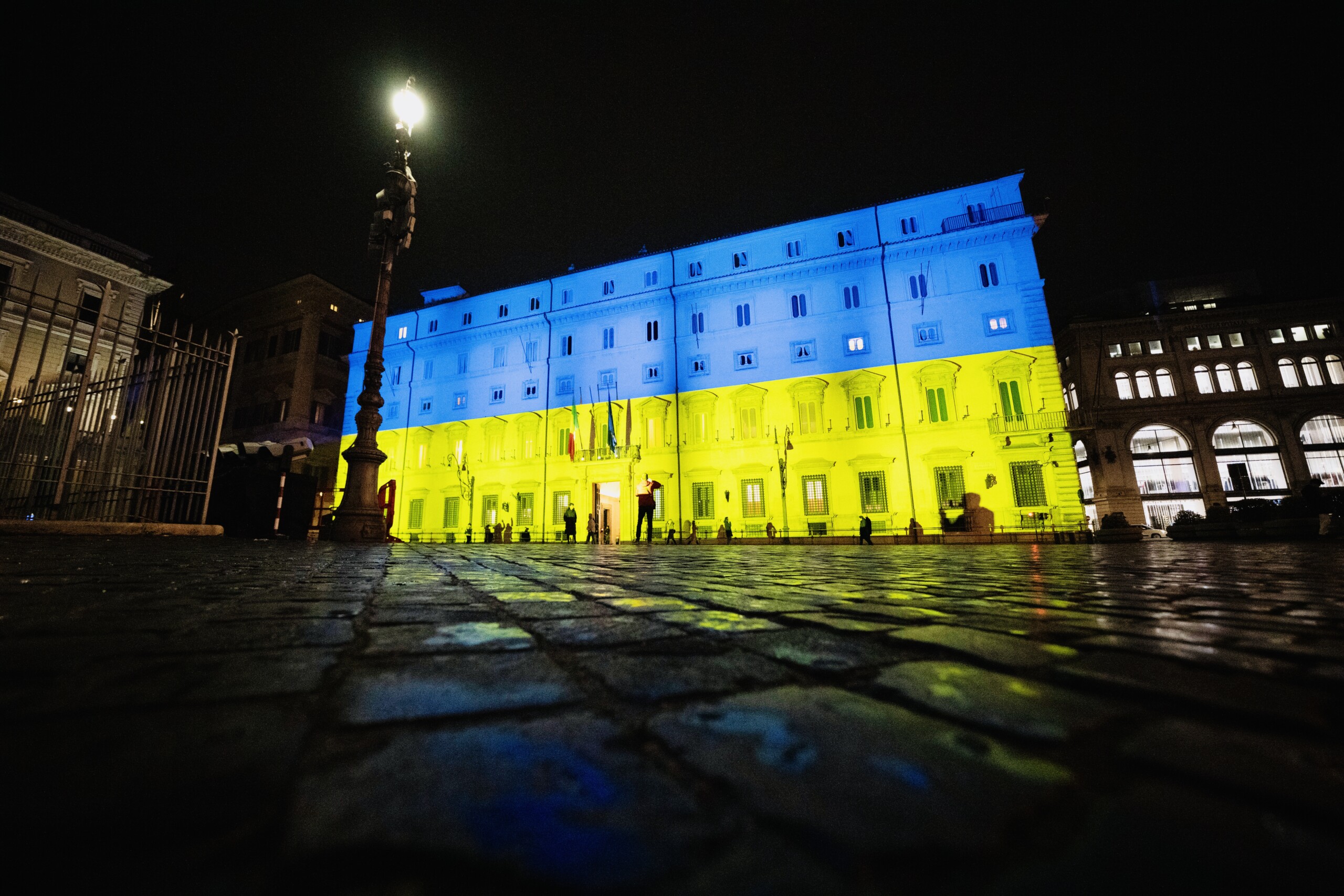 Ukraine, Palazzo Chigi: "No Italian troops on the ground, support for UN role"