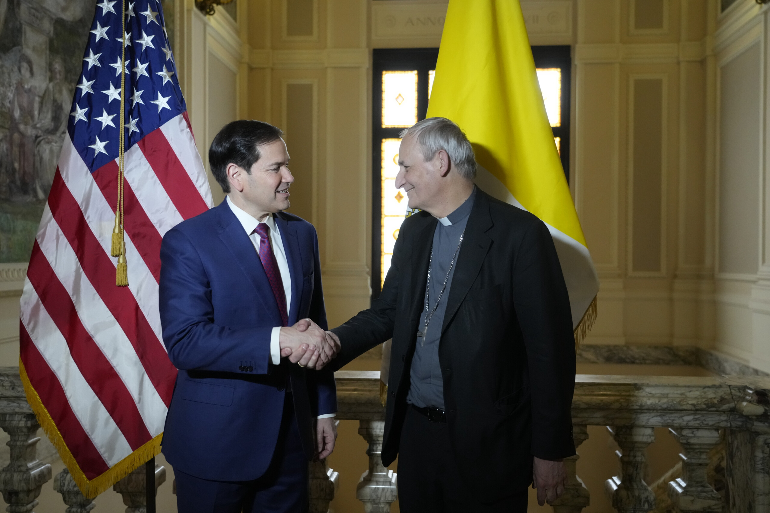 Ukraine, Rubio meets Zuppi: Vatican could host peace talks