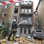 Ukraine: Russian missiles strike Kiev overnight, killing five and injuring 13