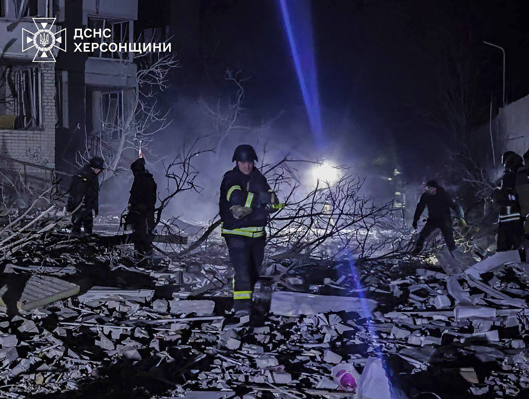Ukraine, Ukrainian deployment destroyed in Kherson