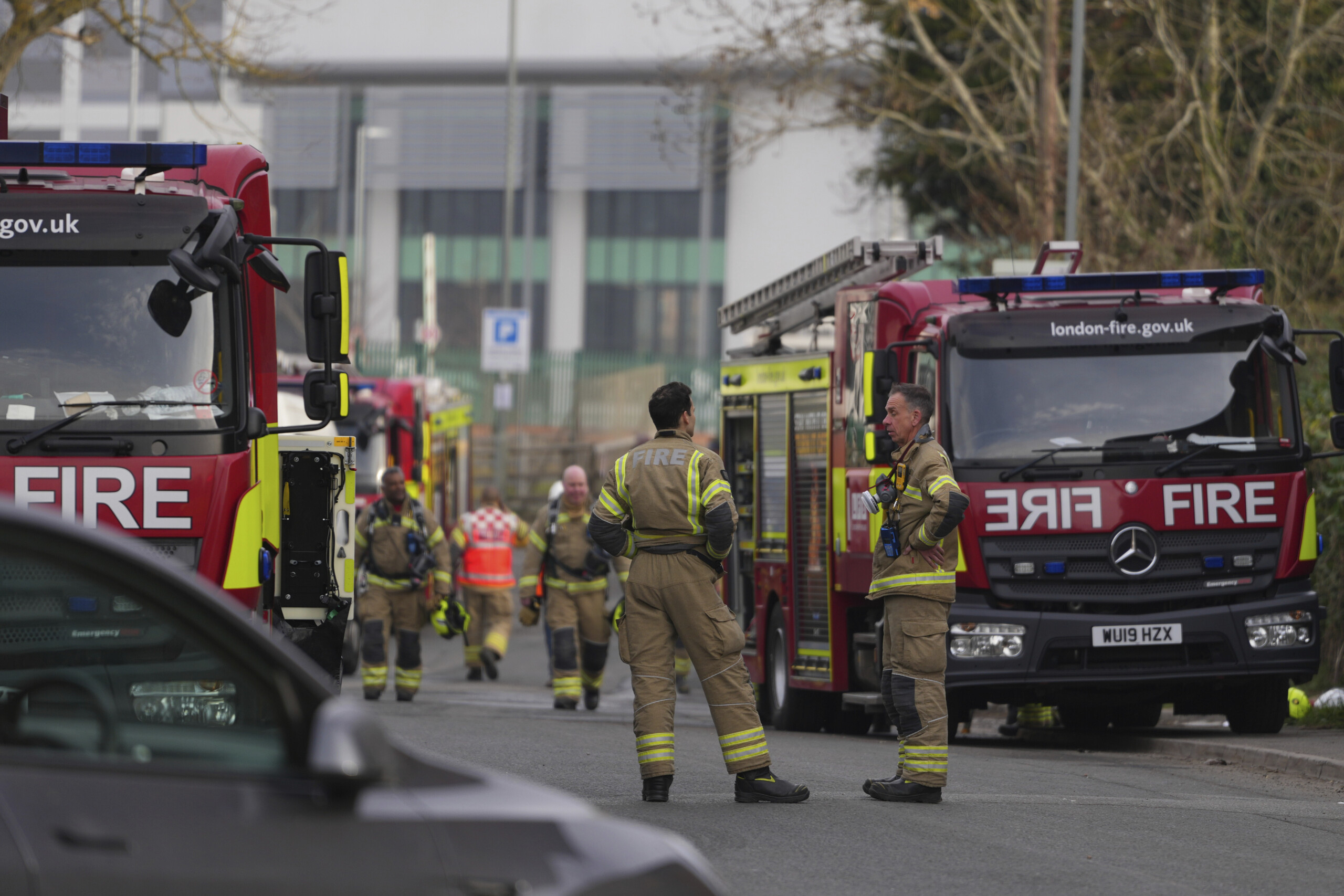 United Kingdom, counter-terrorism involved in investigations into Heathrow fire