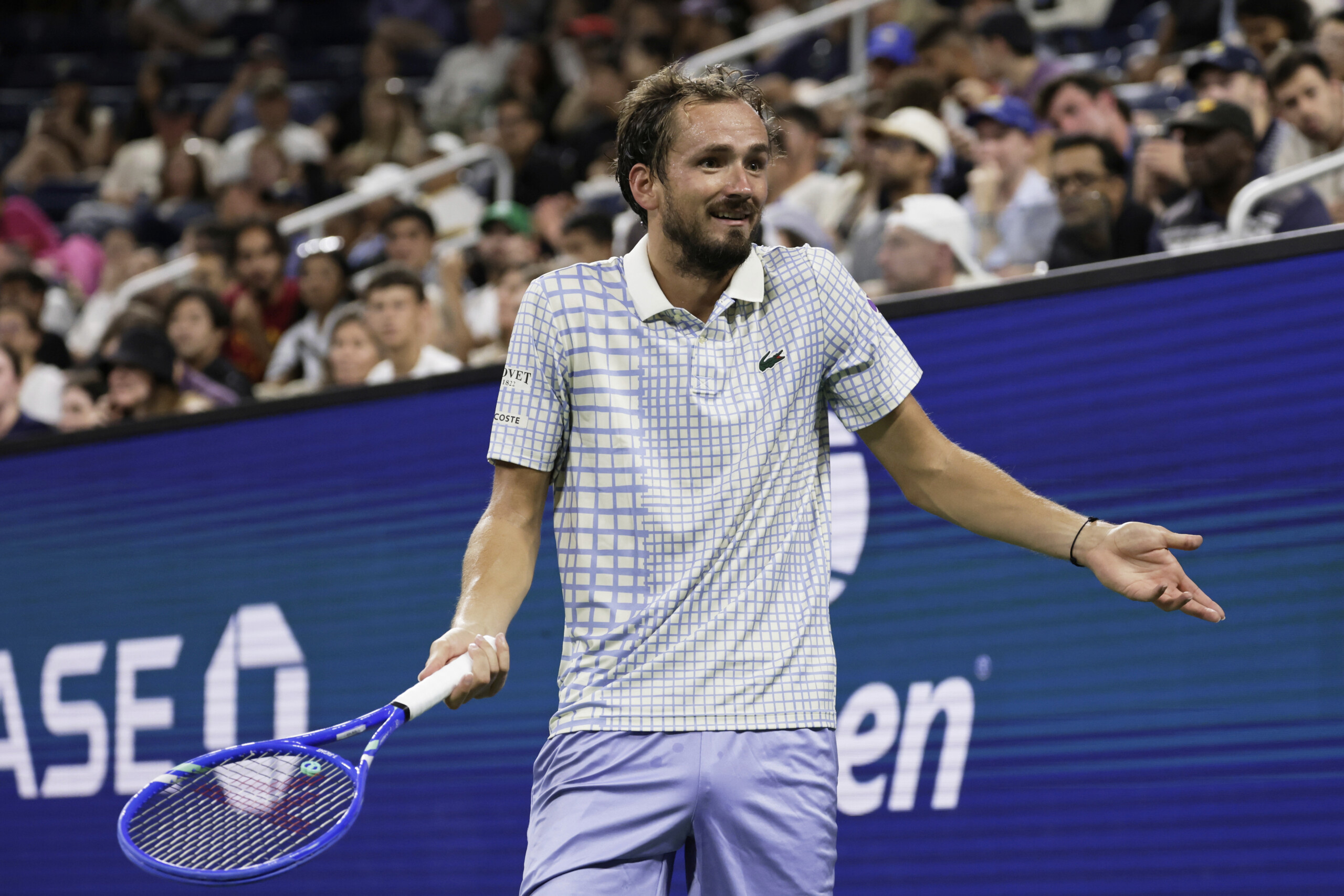 US Open, Medvedev: ‘I already get enough fines, if I speak again I'll be in trouble’