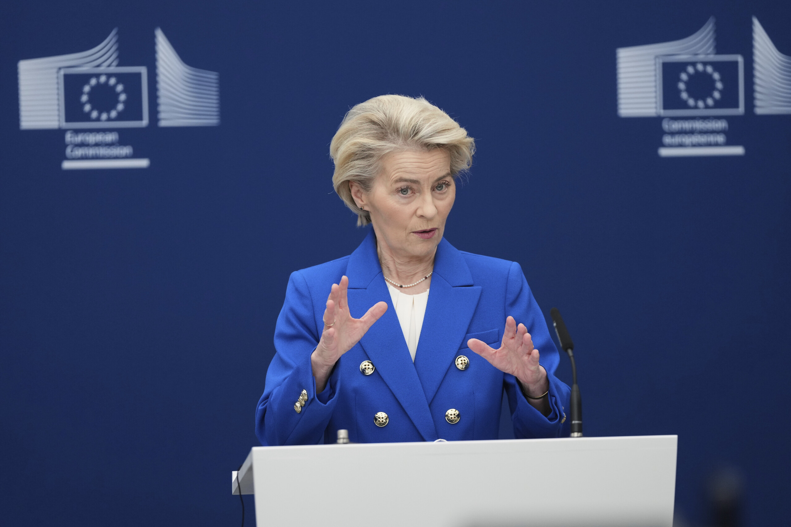 US, von der Leyen: ‘Meeting with Trump when the time is right’. US, von der Leyen: ‘Meeting with Trump when the time is right’.